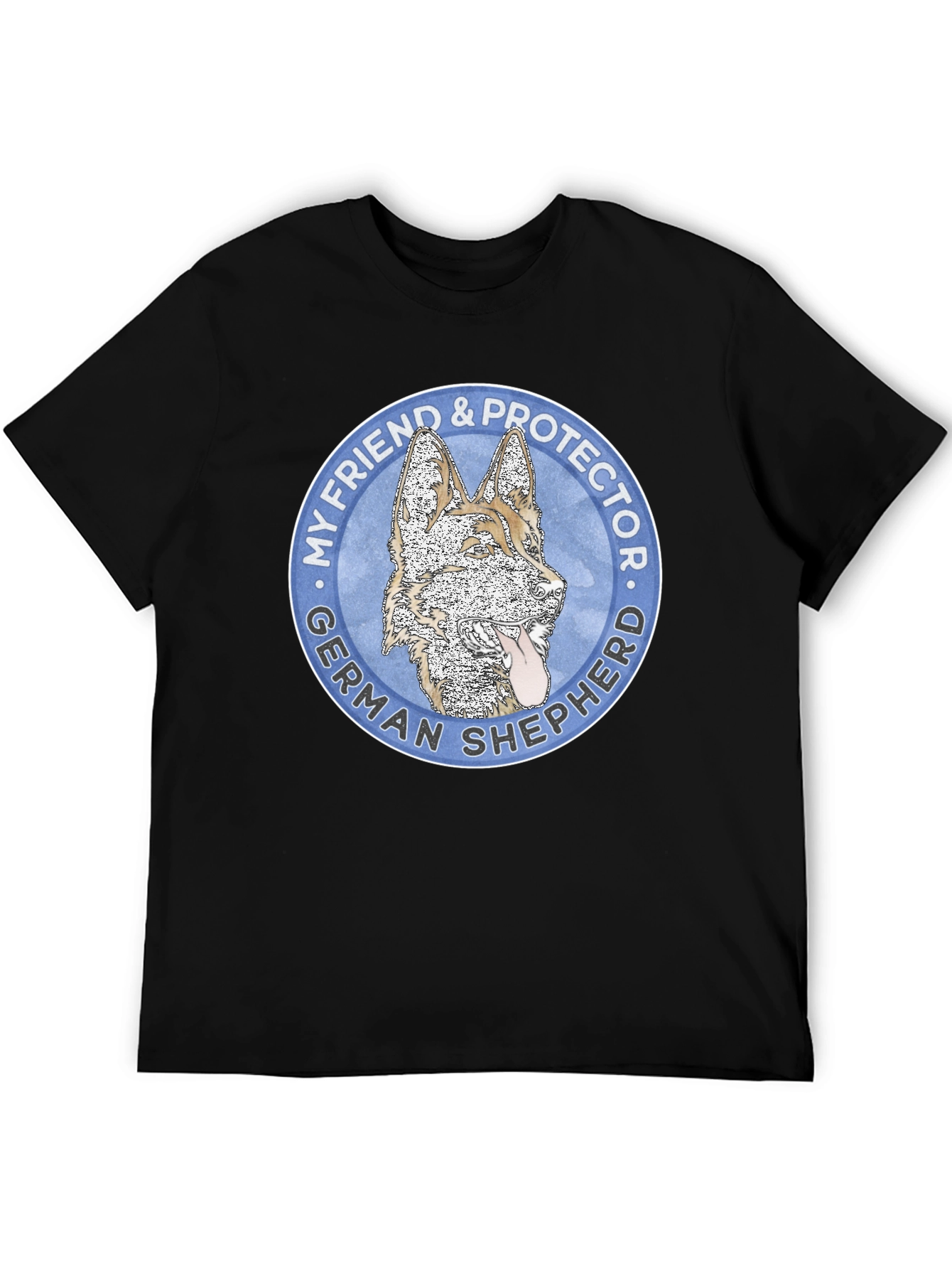 German Shepherd My Friend & Protector T-Shirt
