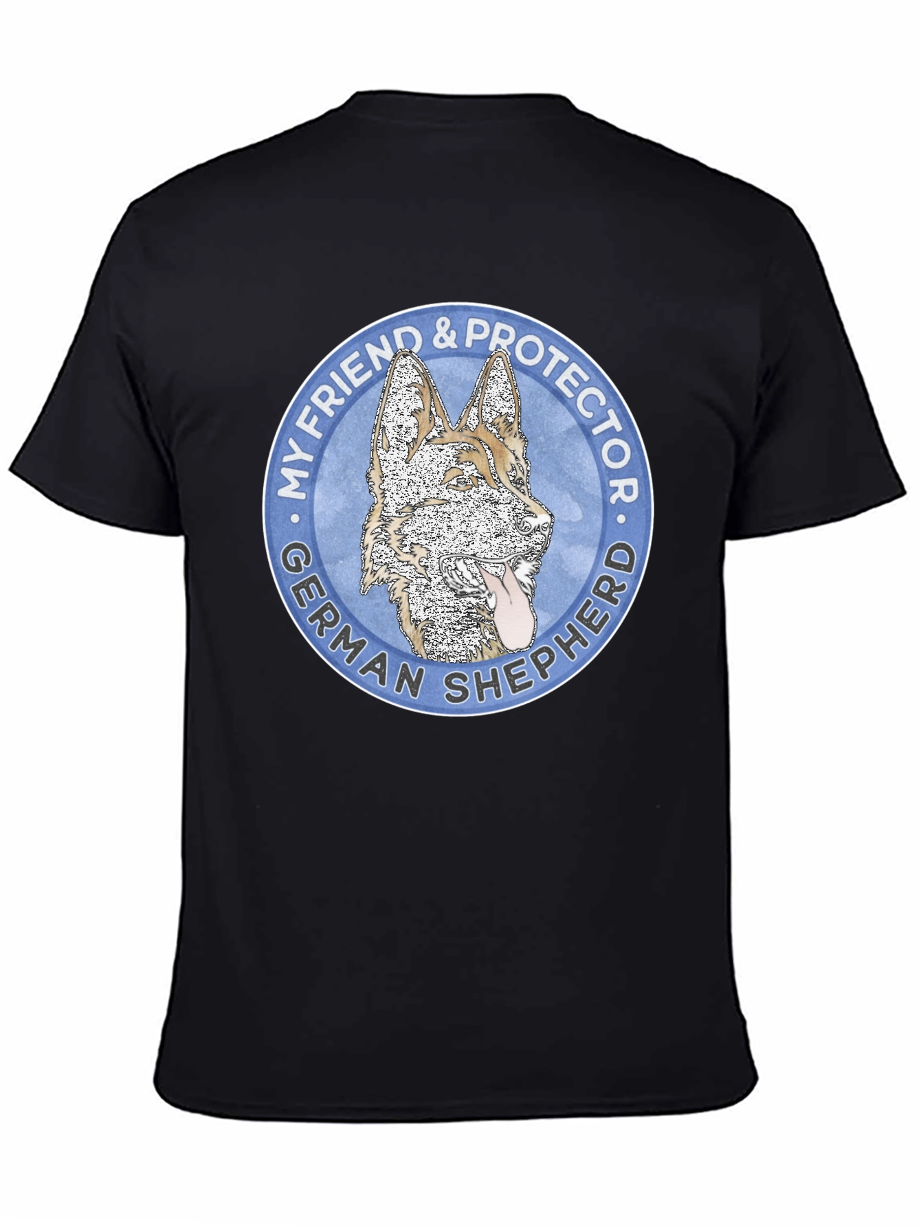 German Shepherd My Friend & Protector T-Shirt