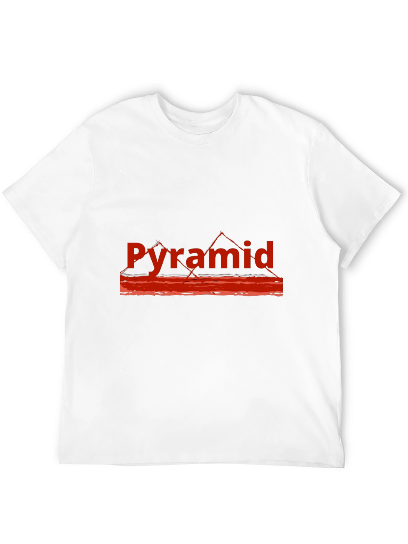 Pyramid Graphic Tee - Mens Black T-Shirt