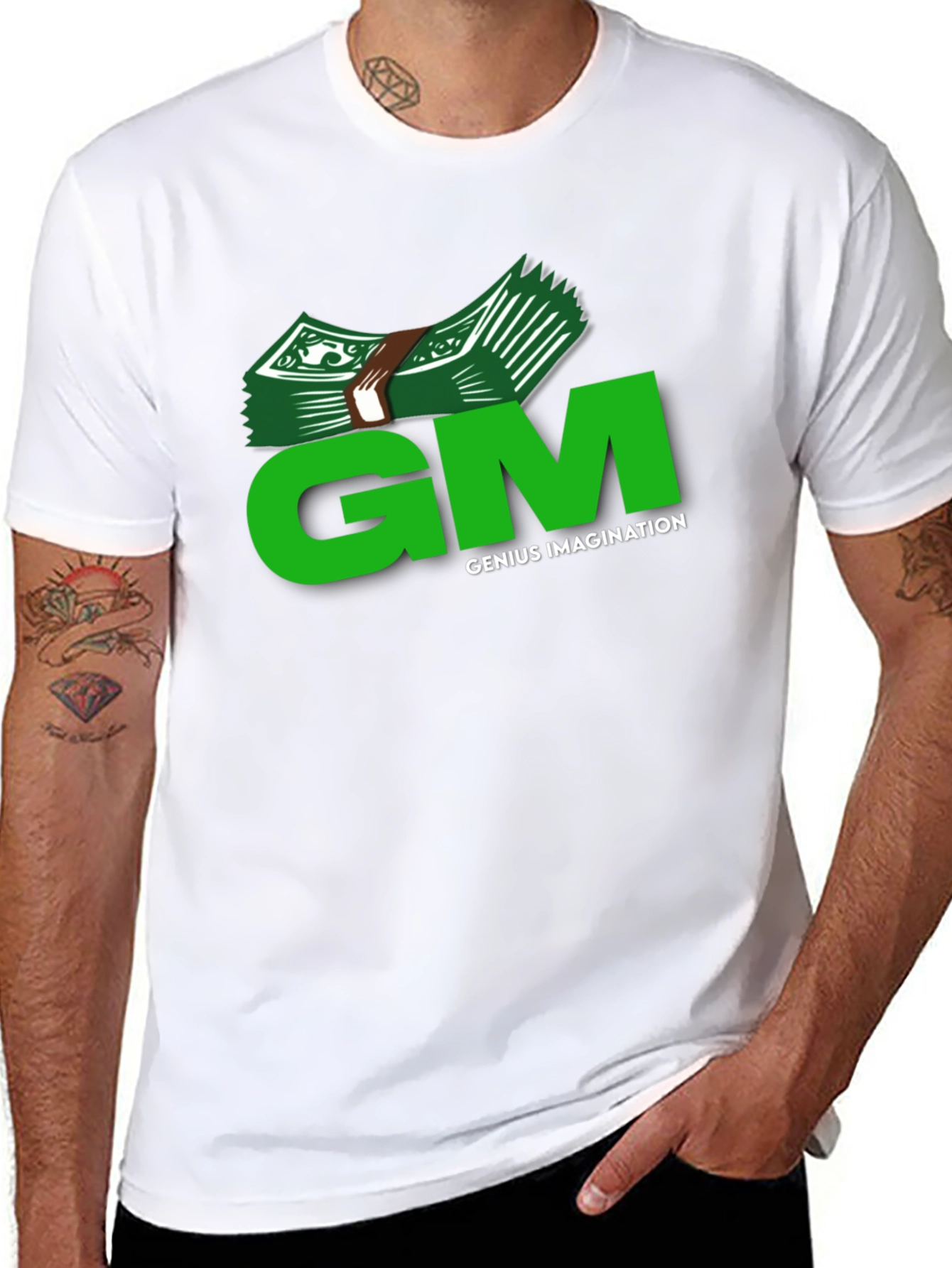 GM Genius Imagination Graphic Tee