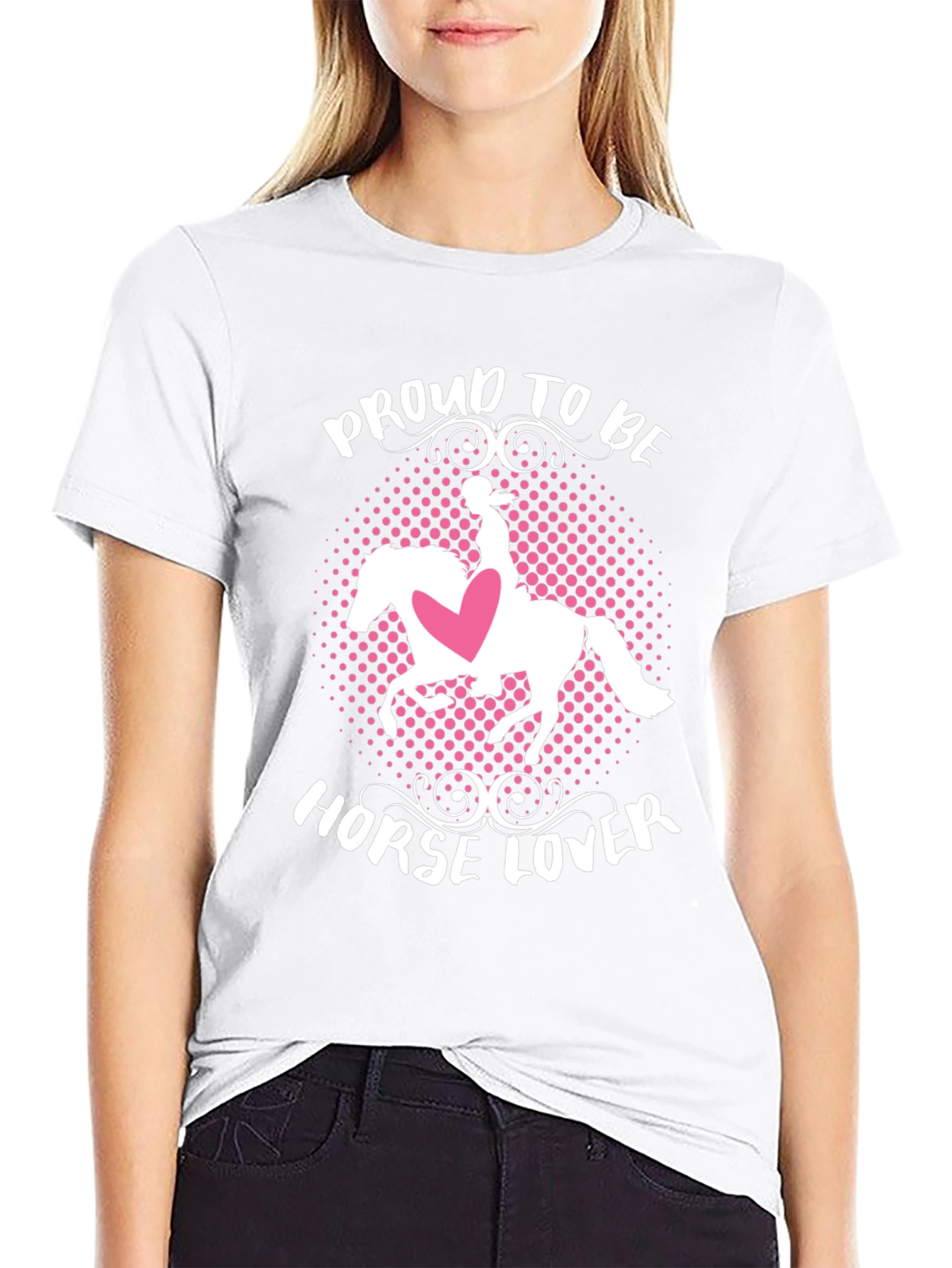 Proud Horse Lover T-Shirt - Equestrian Style