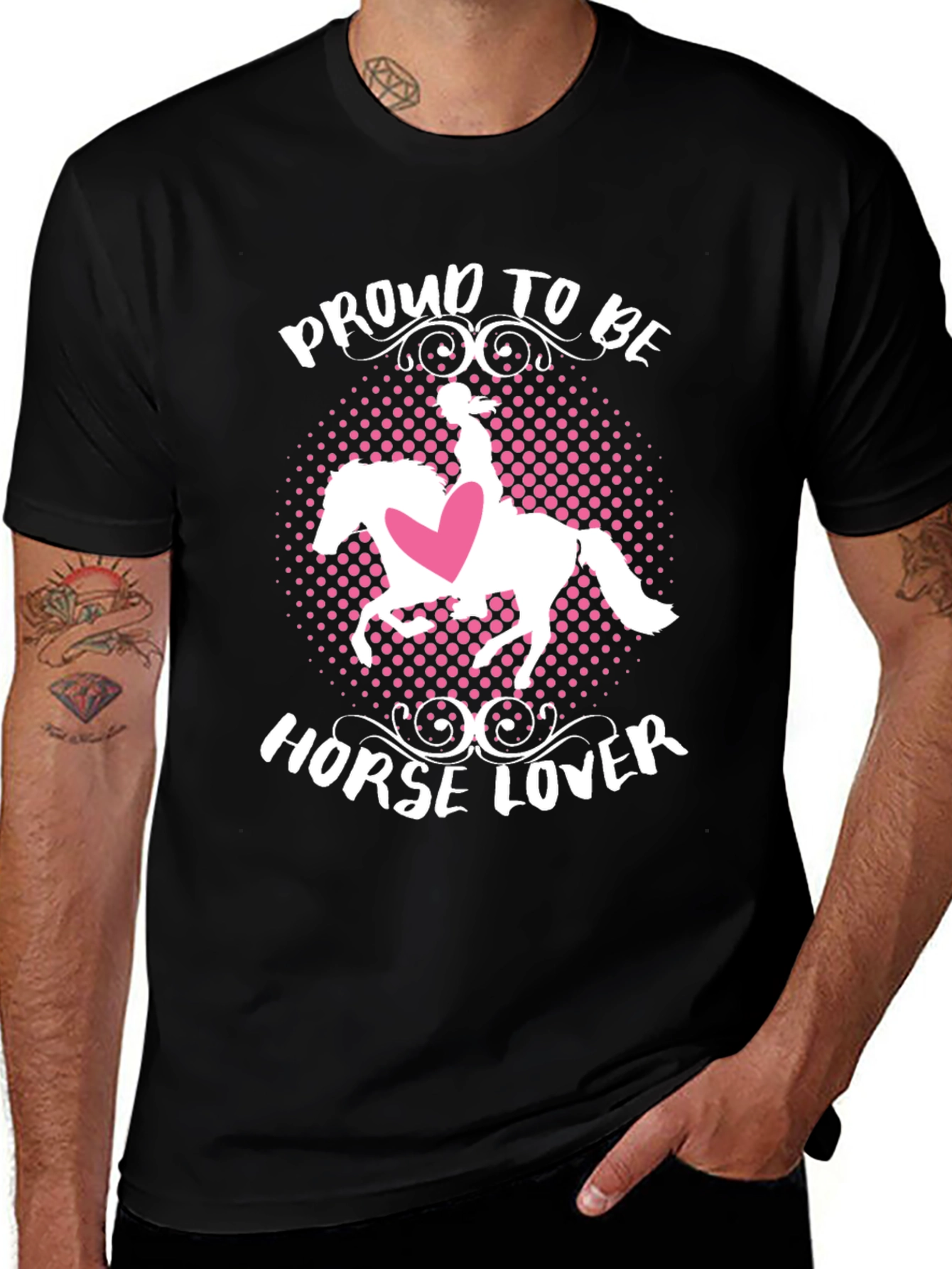 Proud Horse Lover T-Shirt - Equestrian Style