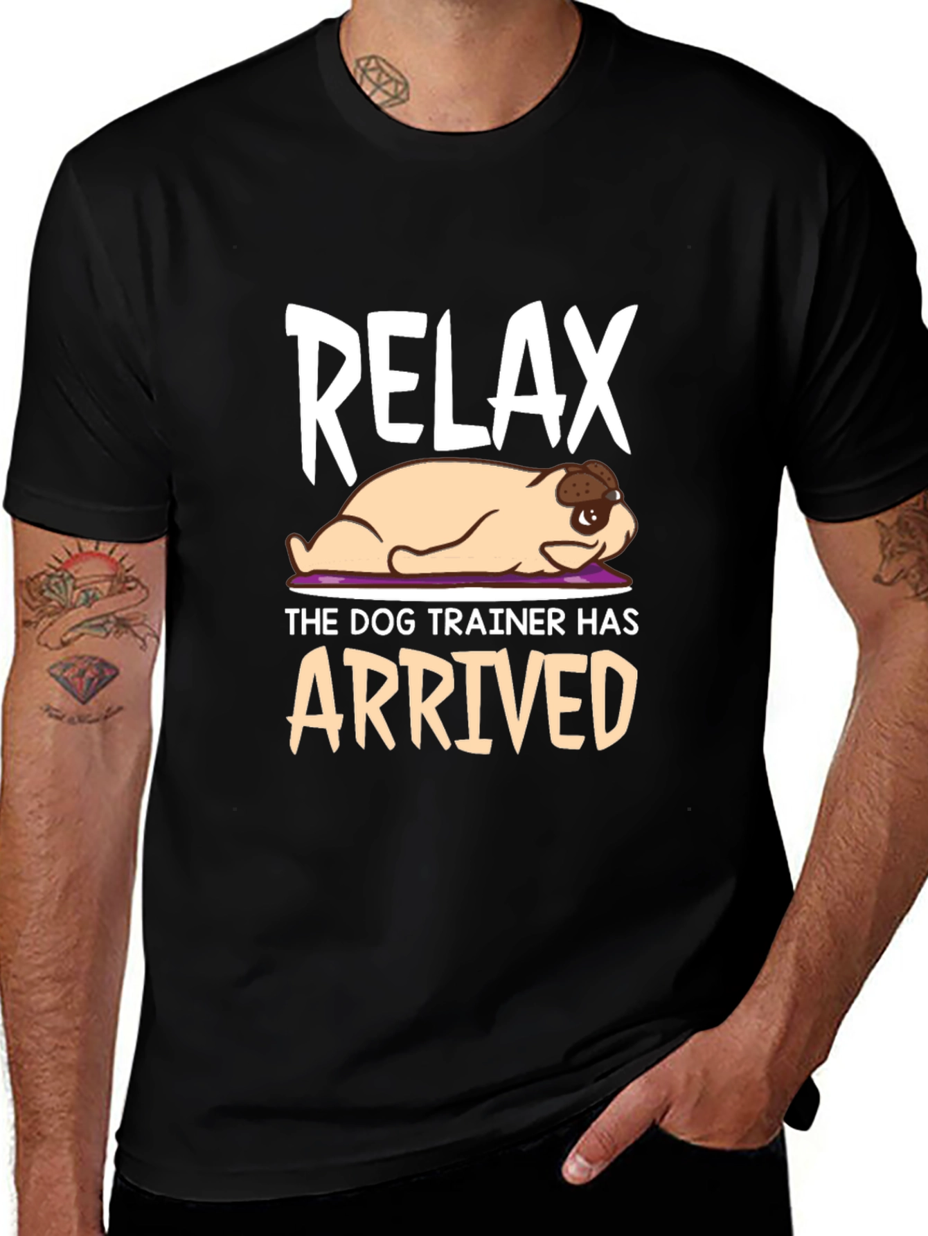 Relax Dog Trainer T-Shirt - Funny Pet Training Tee