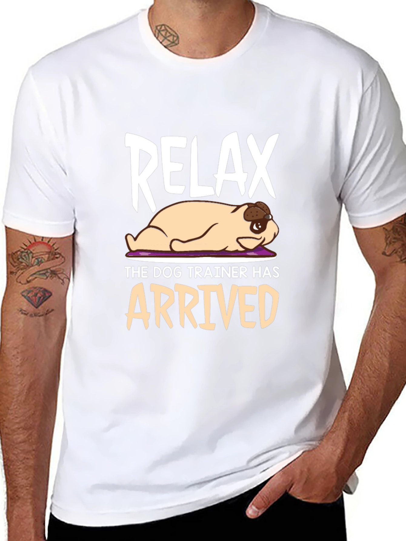 Relax Dog Trainer T-Shirt - Funny Pet Training Tee