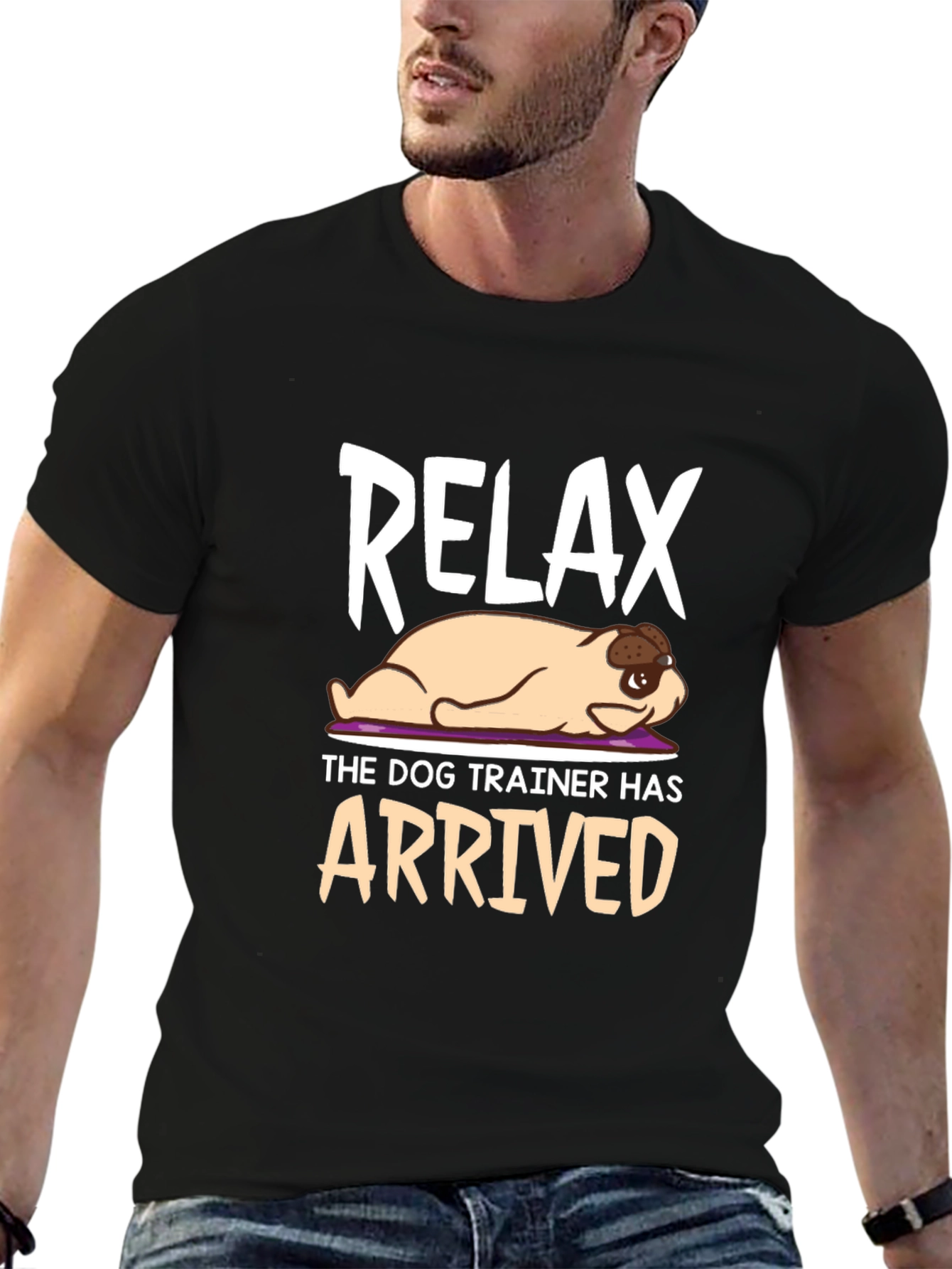 Relax Dog Trainer T-Shirt - Funny Pet Training Tee