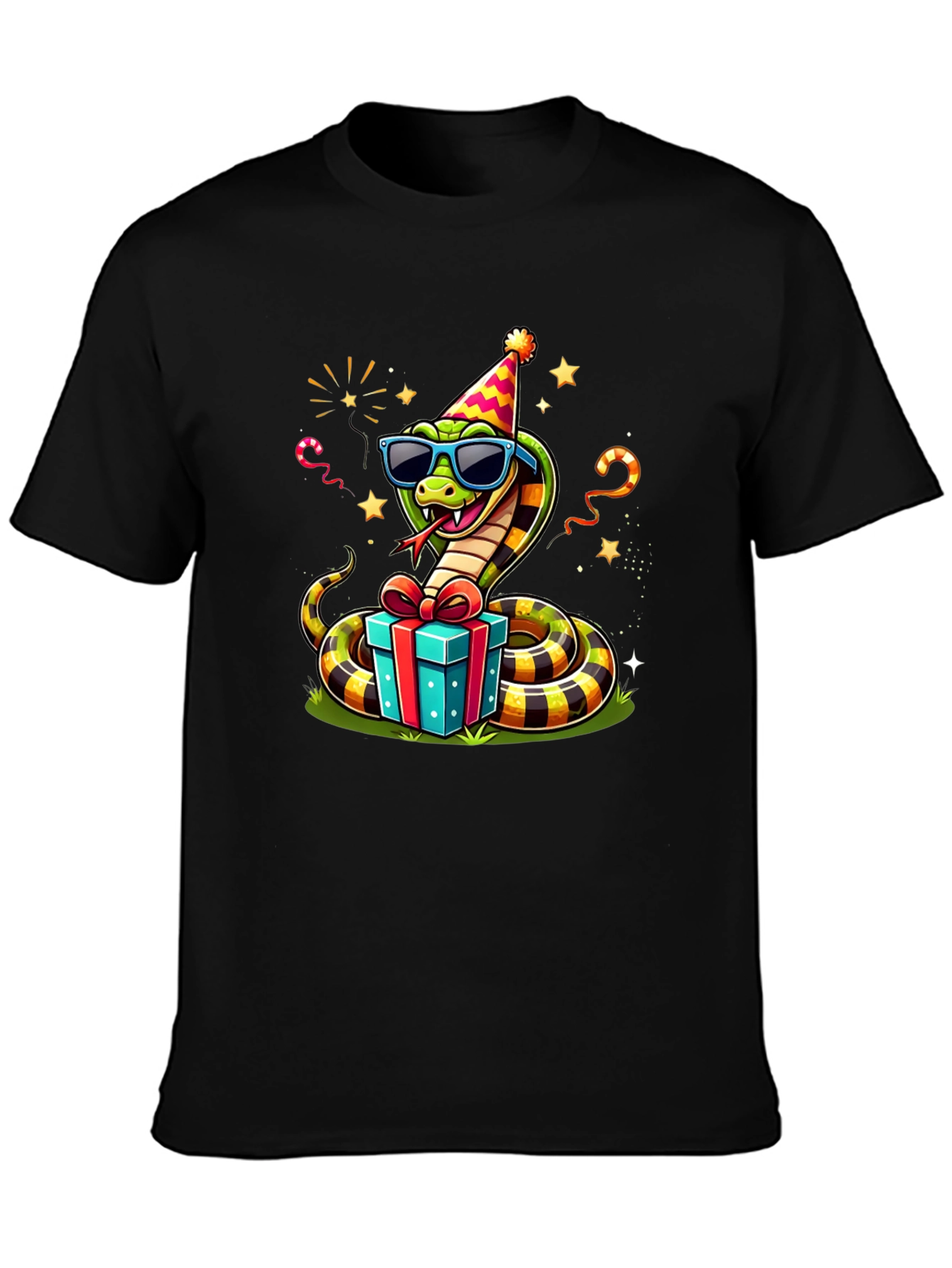 Party Snake T-Shirt - Fun Graphic Tee