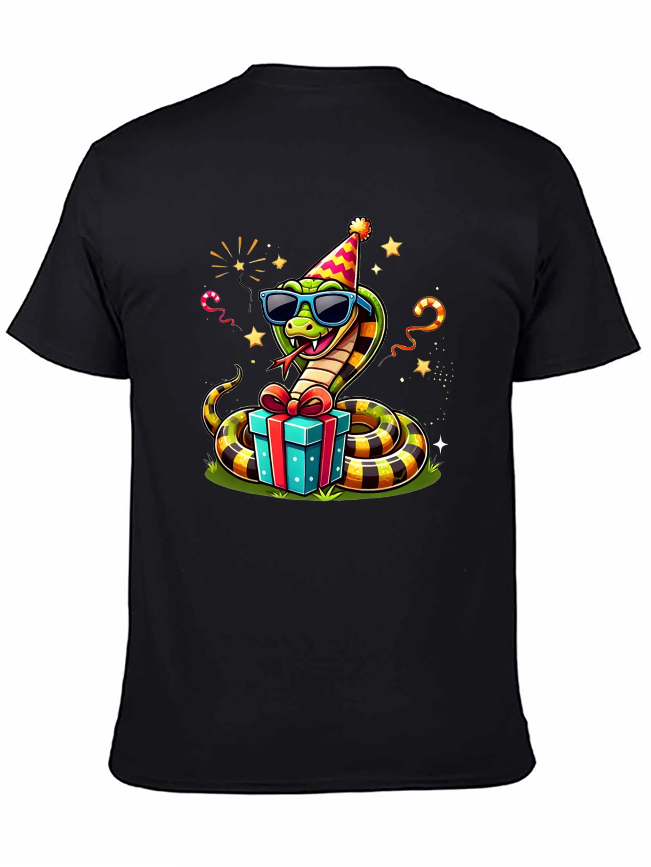 Party Snake T-Shirt - Fun Graphic Tee
