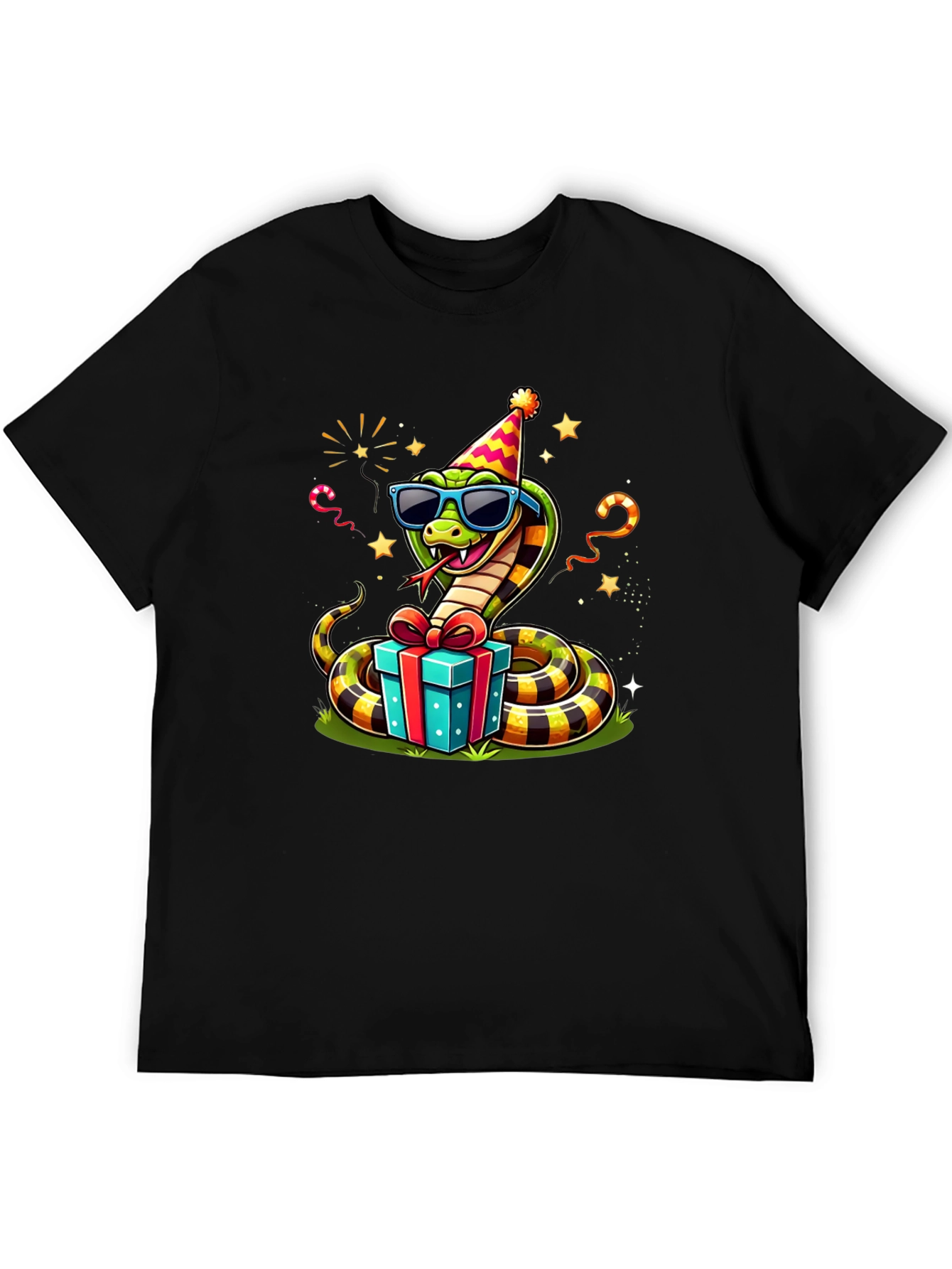 Party Snake T-Shirt - Fun Graphic Tee
