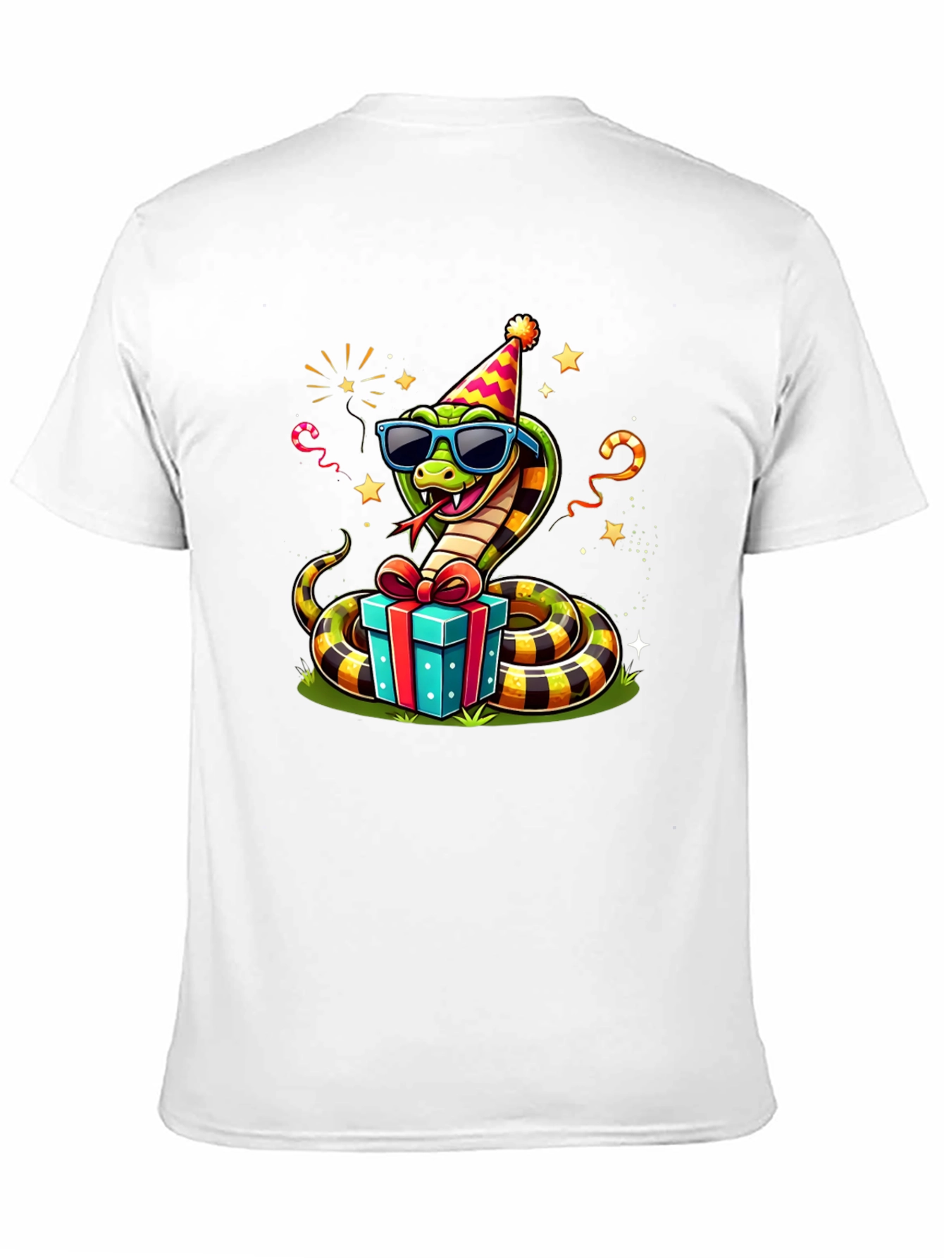 Party Snake T-Shirt - Fun Graphic Tee