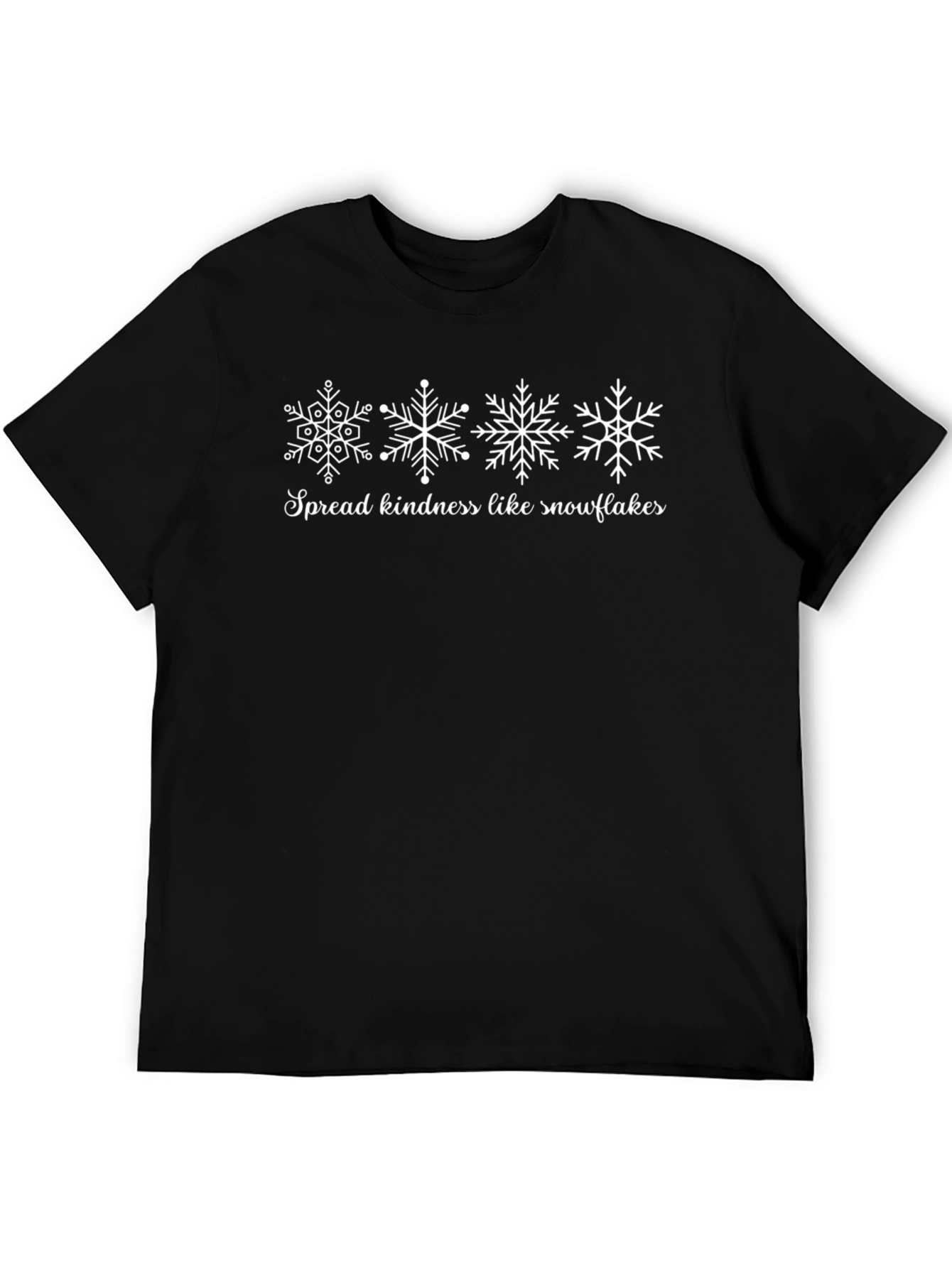 Spread Kindness Snowflake Graphic T-Shirt