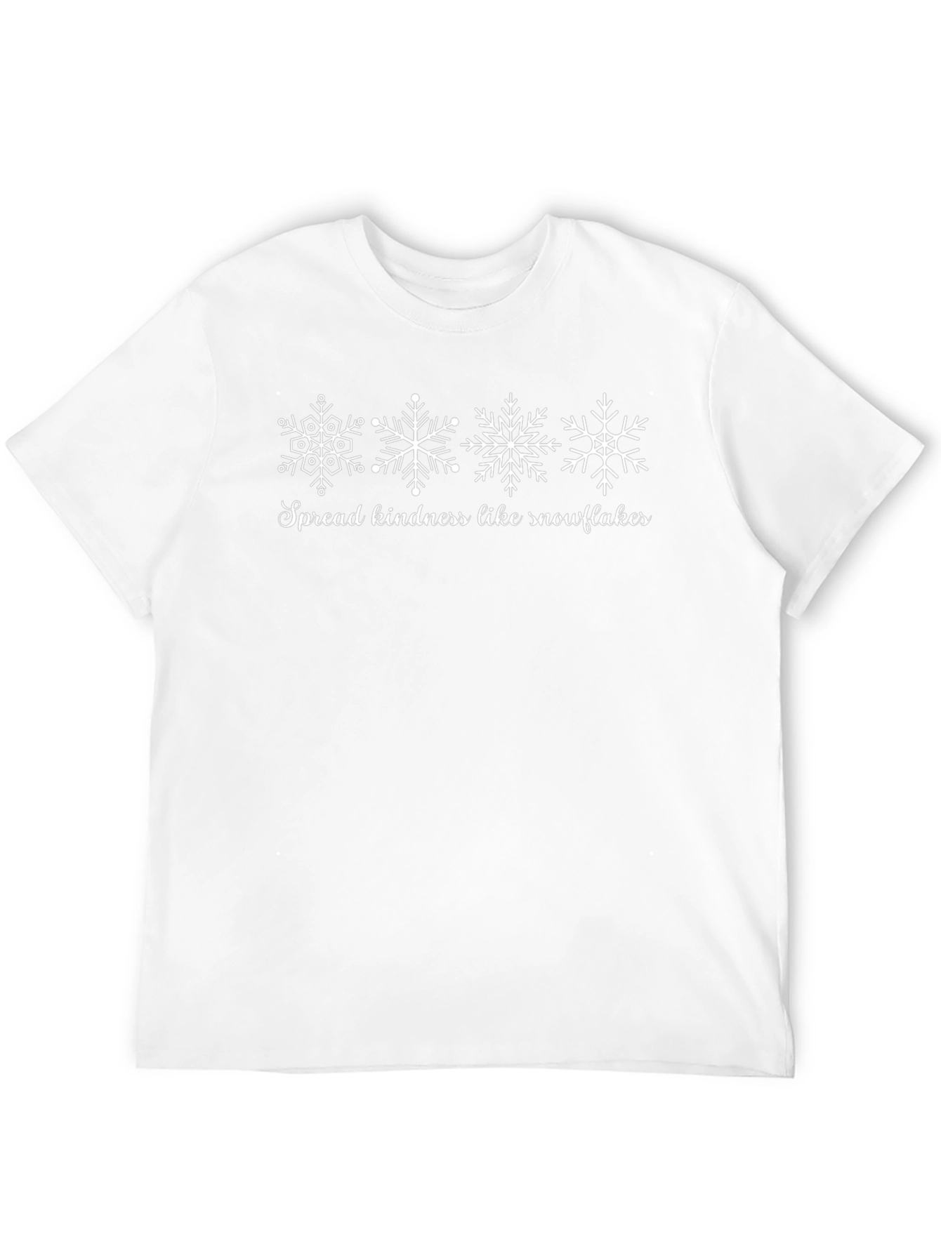 Spread Kindness Snowflake Graphic T-Shirt