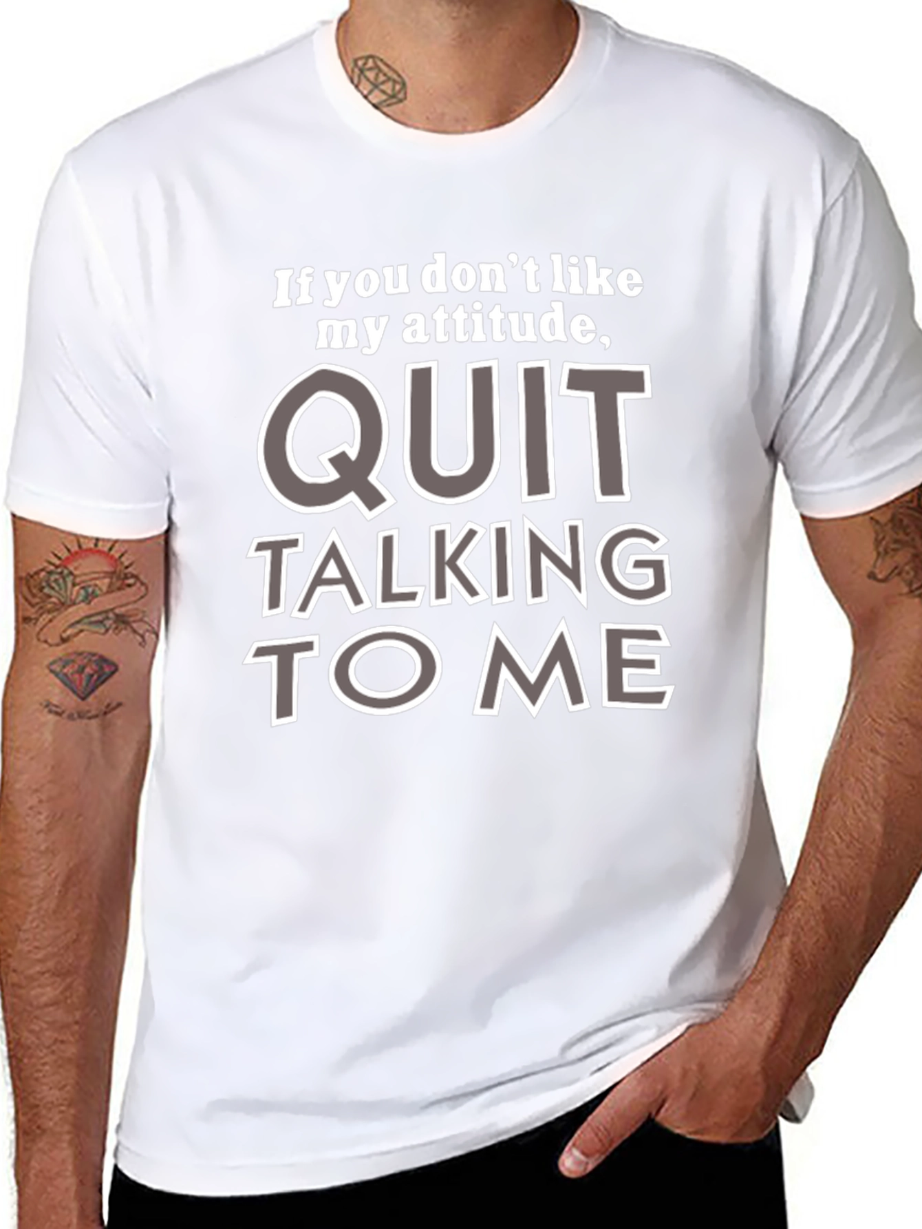 Attitude T-Shirt - If You Dont Like My Attitude