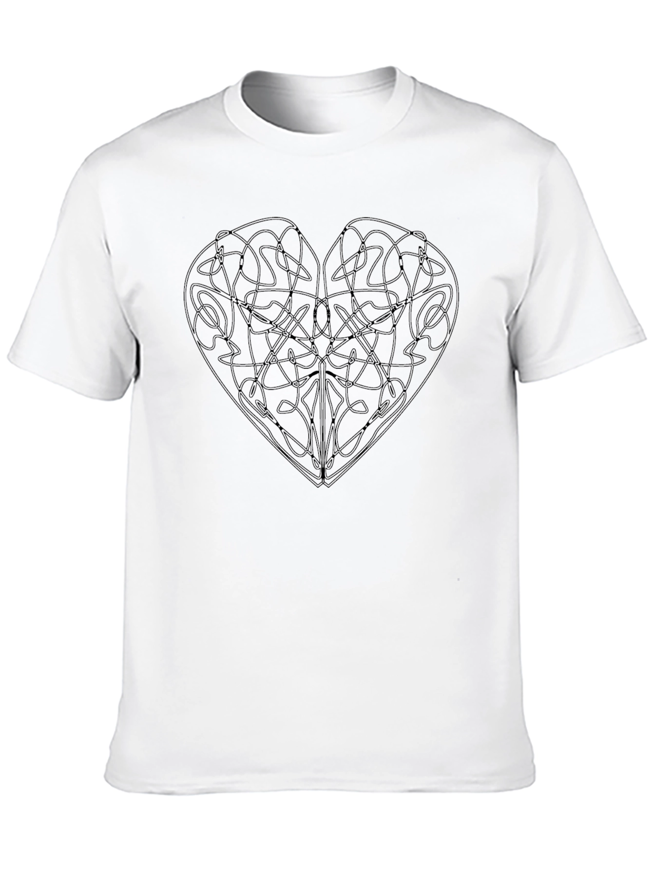 Celtic Heart Knot T-Shirt - Unique Graphic Tee