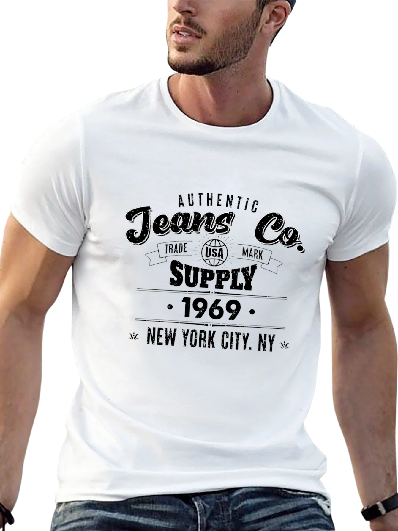 Authentic Jeans Co. T-Shirt - New York City