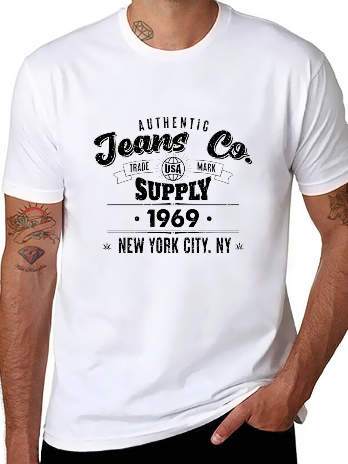 Authentic Jeans Co. T-Shirt - New York City