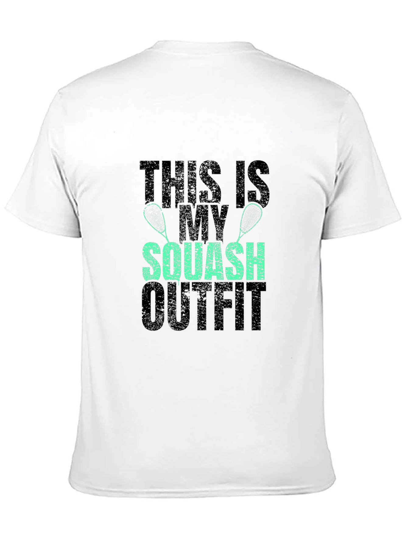 Squash Outfit T-Shirt - Funny Sports Tee