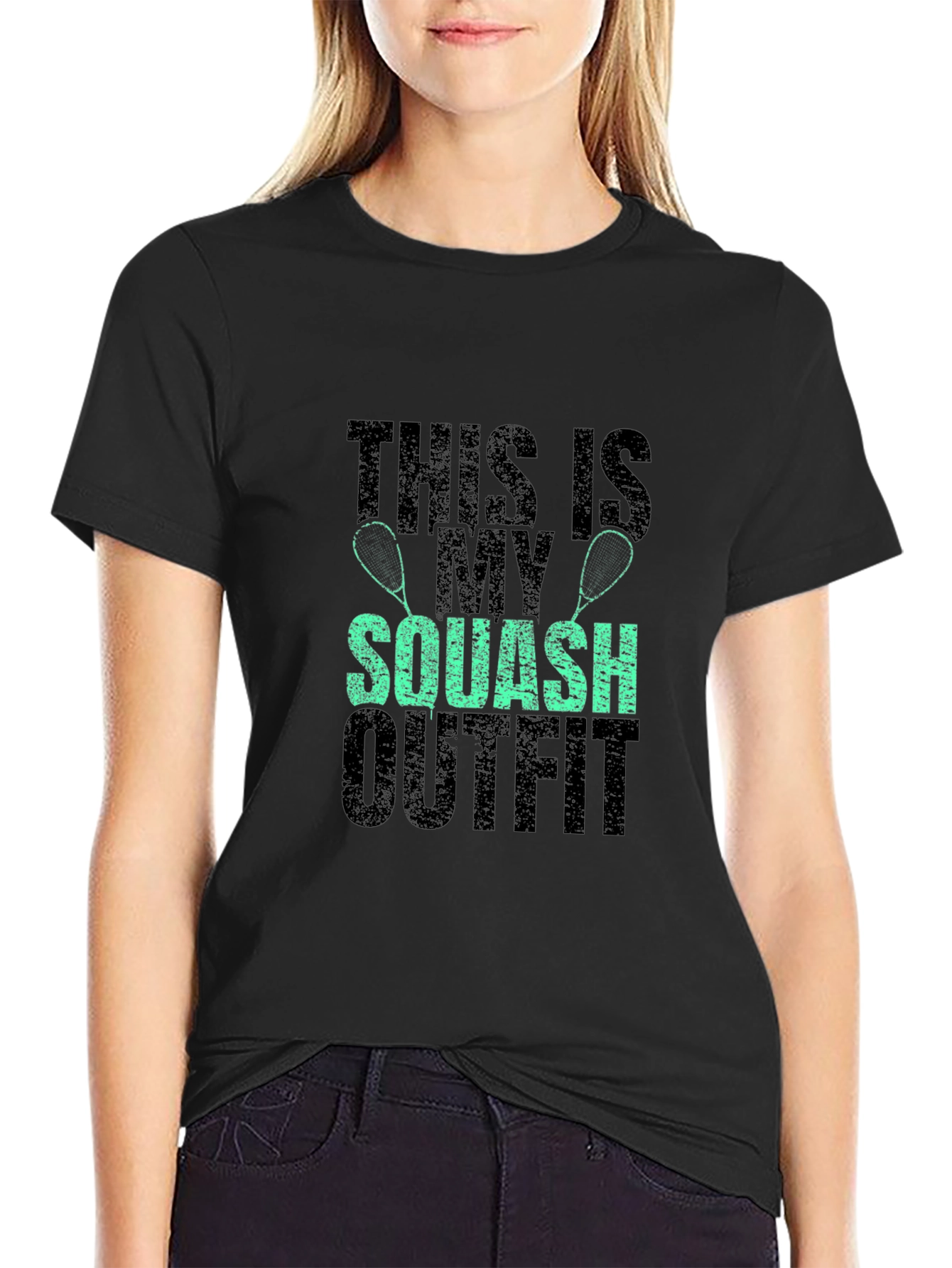 Squash Outfit T-Shirt - Funny Sports Tee
