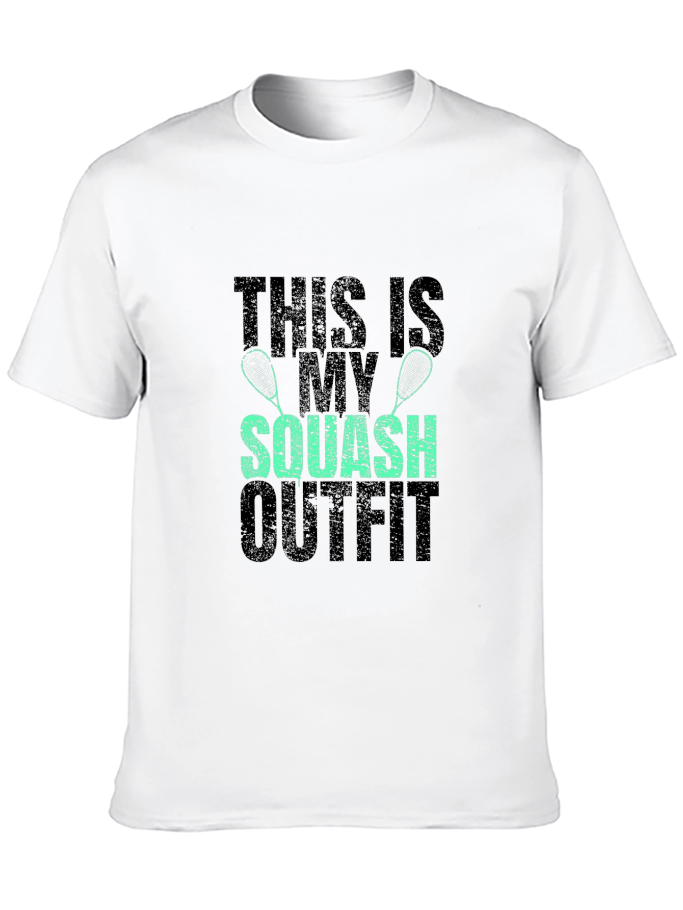 Squash Outfit T-Shirt - Funny Sports Tee