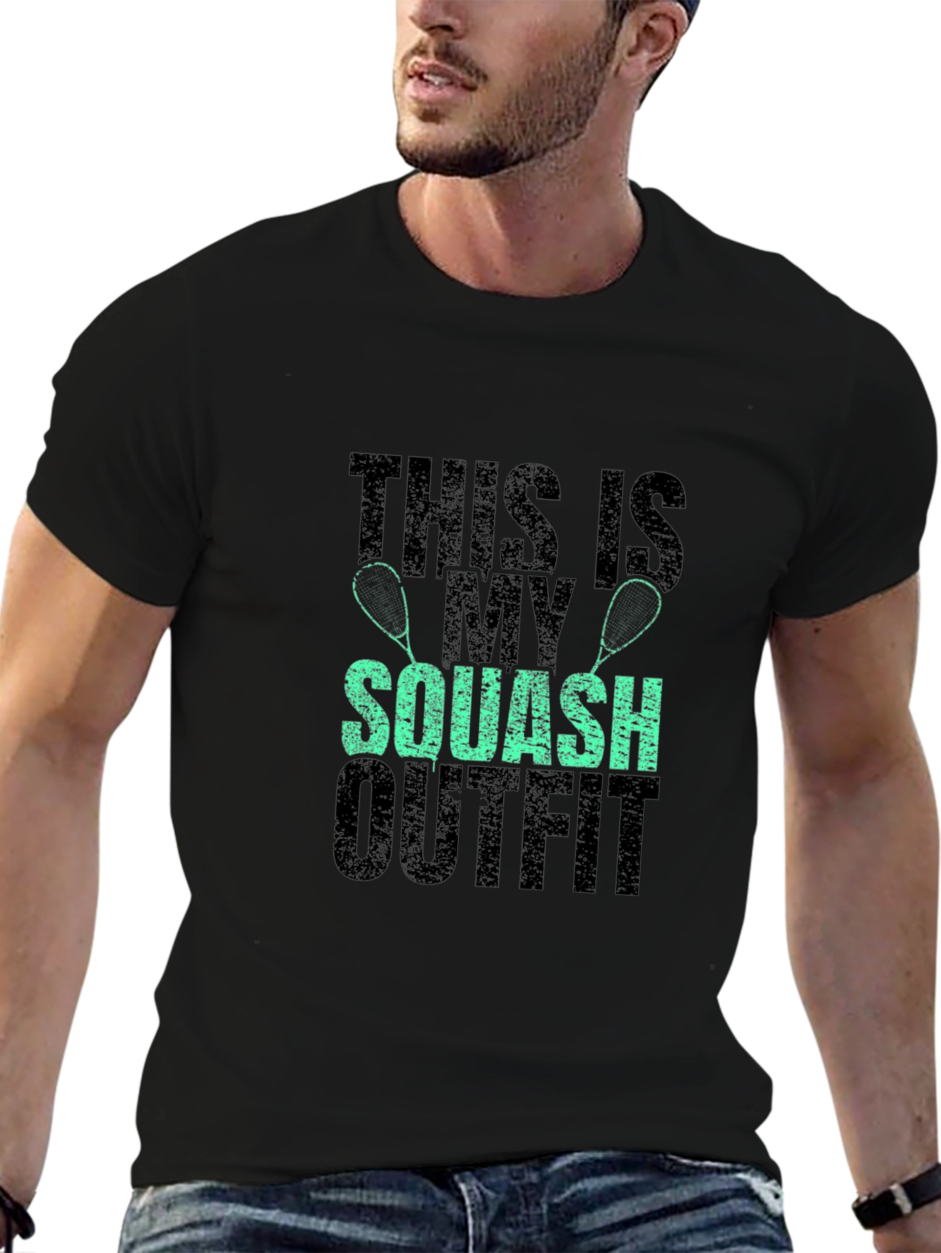 Squash Outfit T-Shirt - Funny Sports Tee