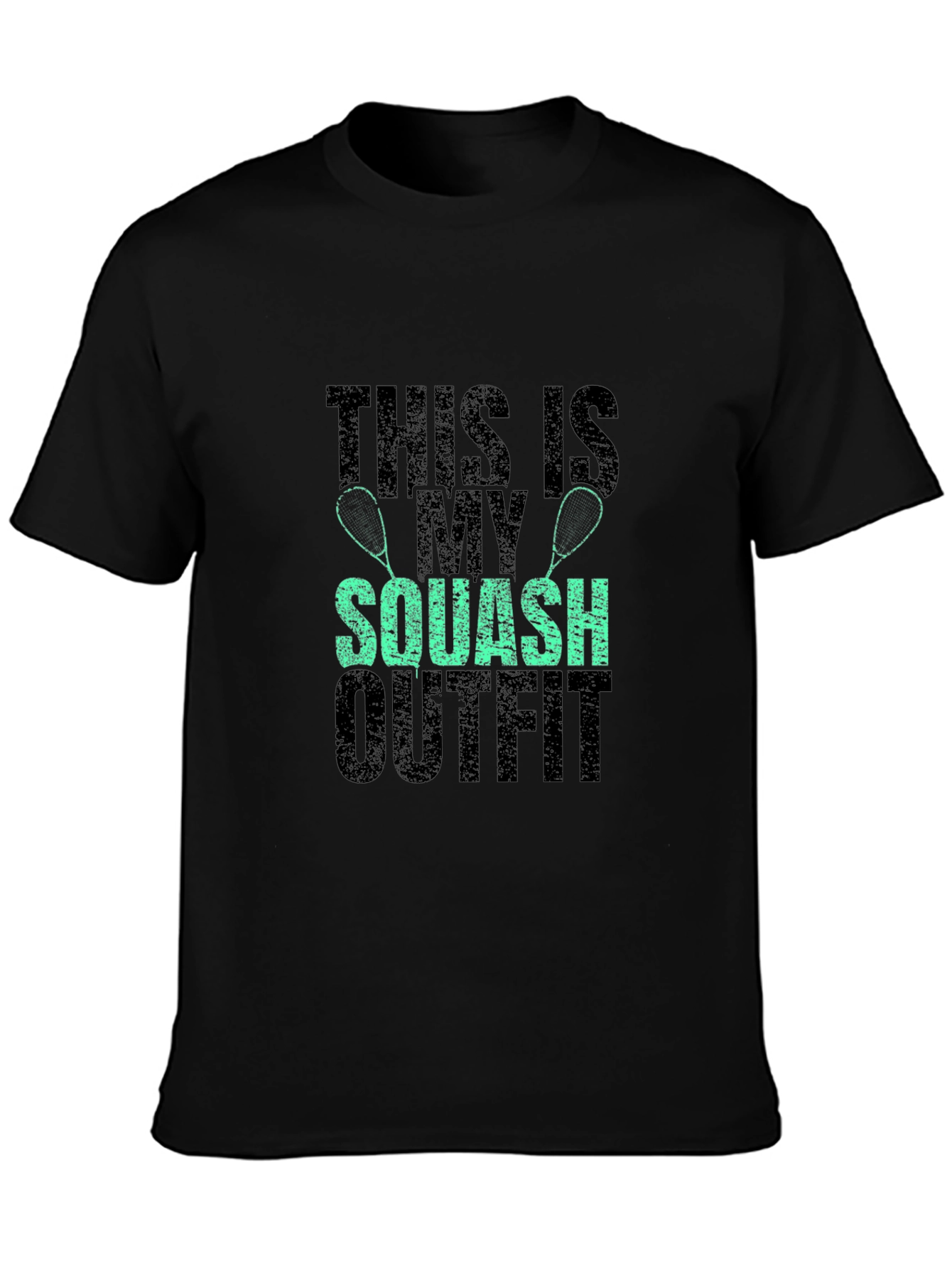 Squash Outfit T-Shirt - Funny Sports Tee