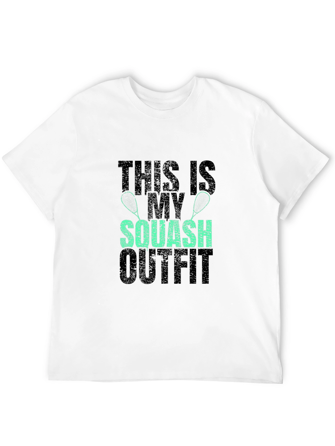 Squash Outfit T-Shirt - Funny Sports Tee