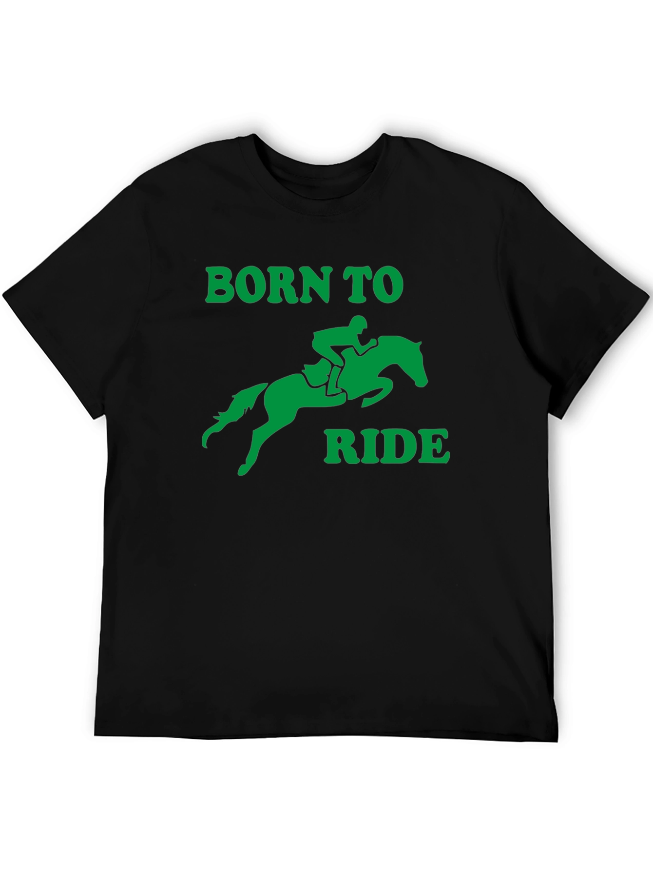 Born to Ride Graphic T-Shirt - Equestrian Style