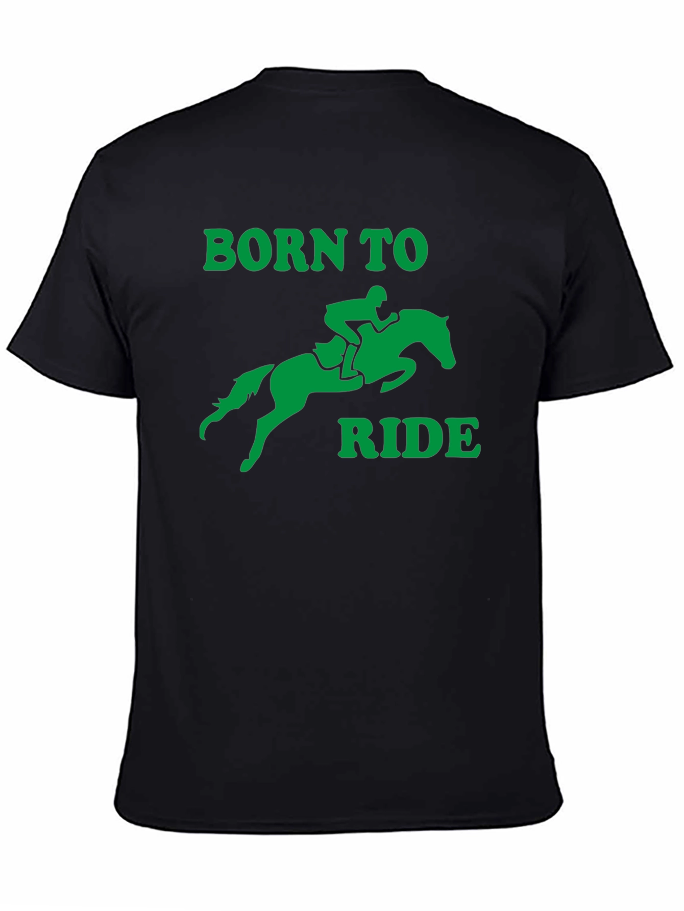 Born to Ride Graphic T-Shirt - Equestrian Style