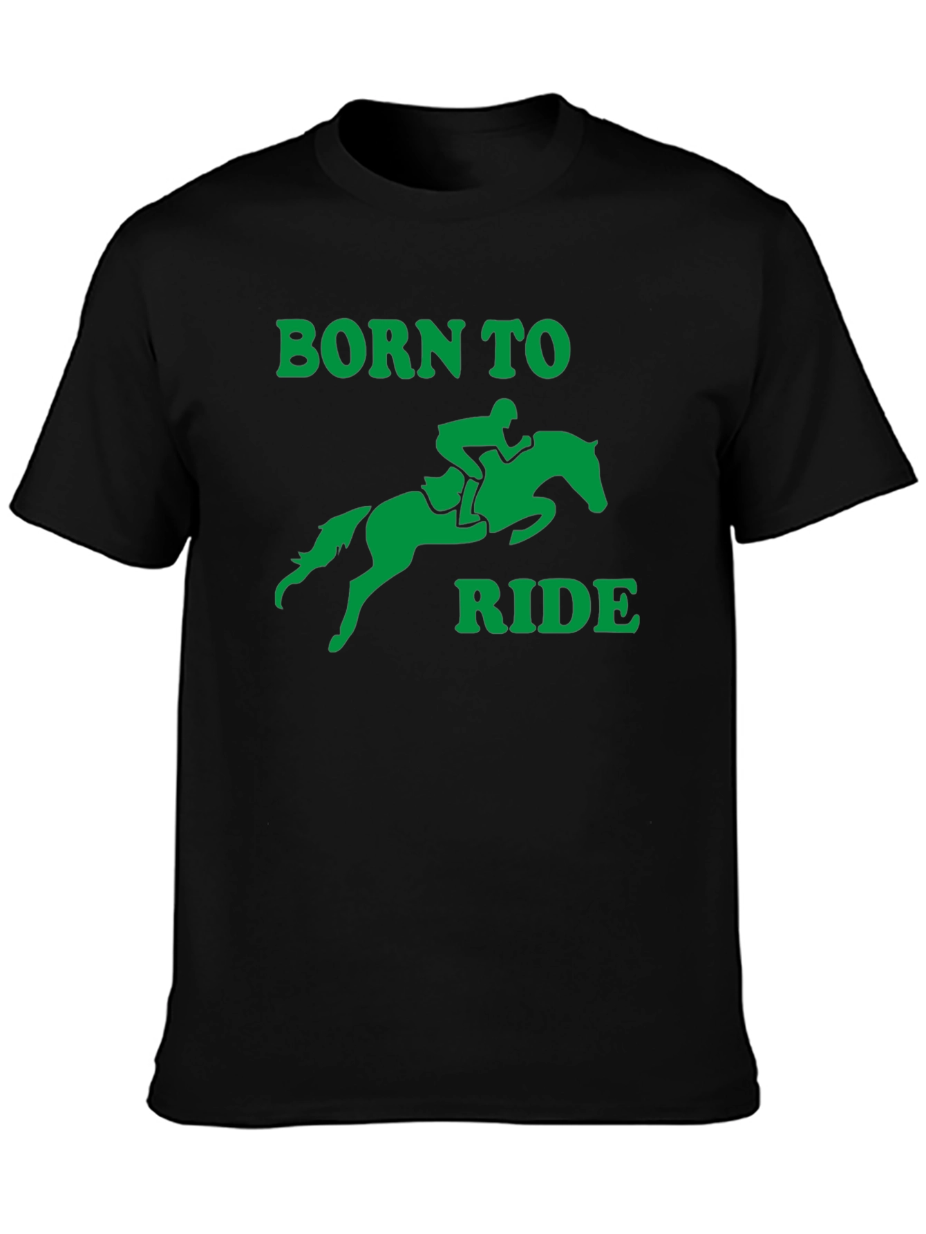 Born to Ride Graphic T-Shirt - Equestrian Style