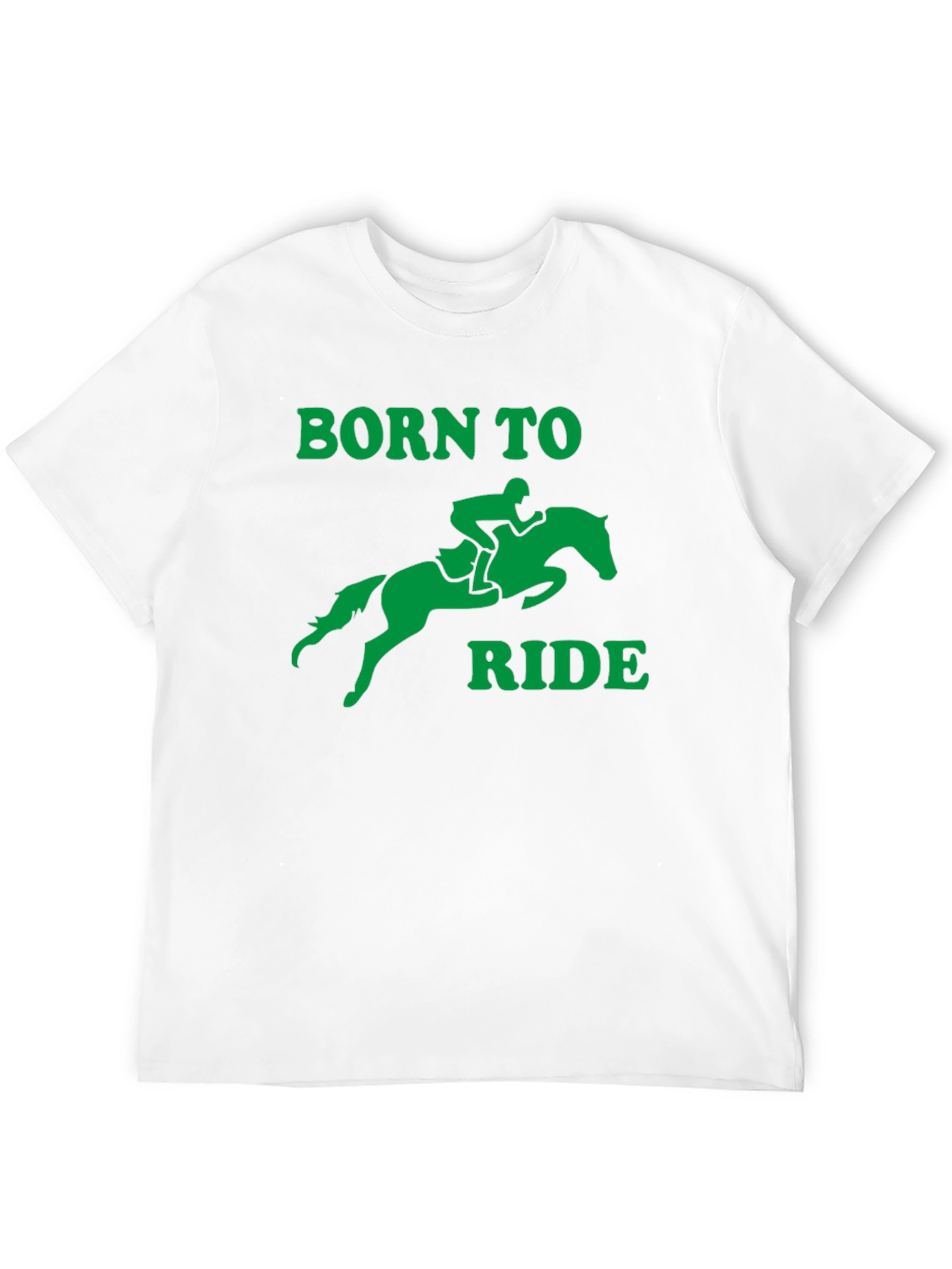 Born to Ride Graphic T-Shirt - Equestrian Style