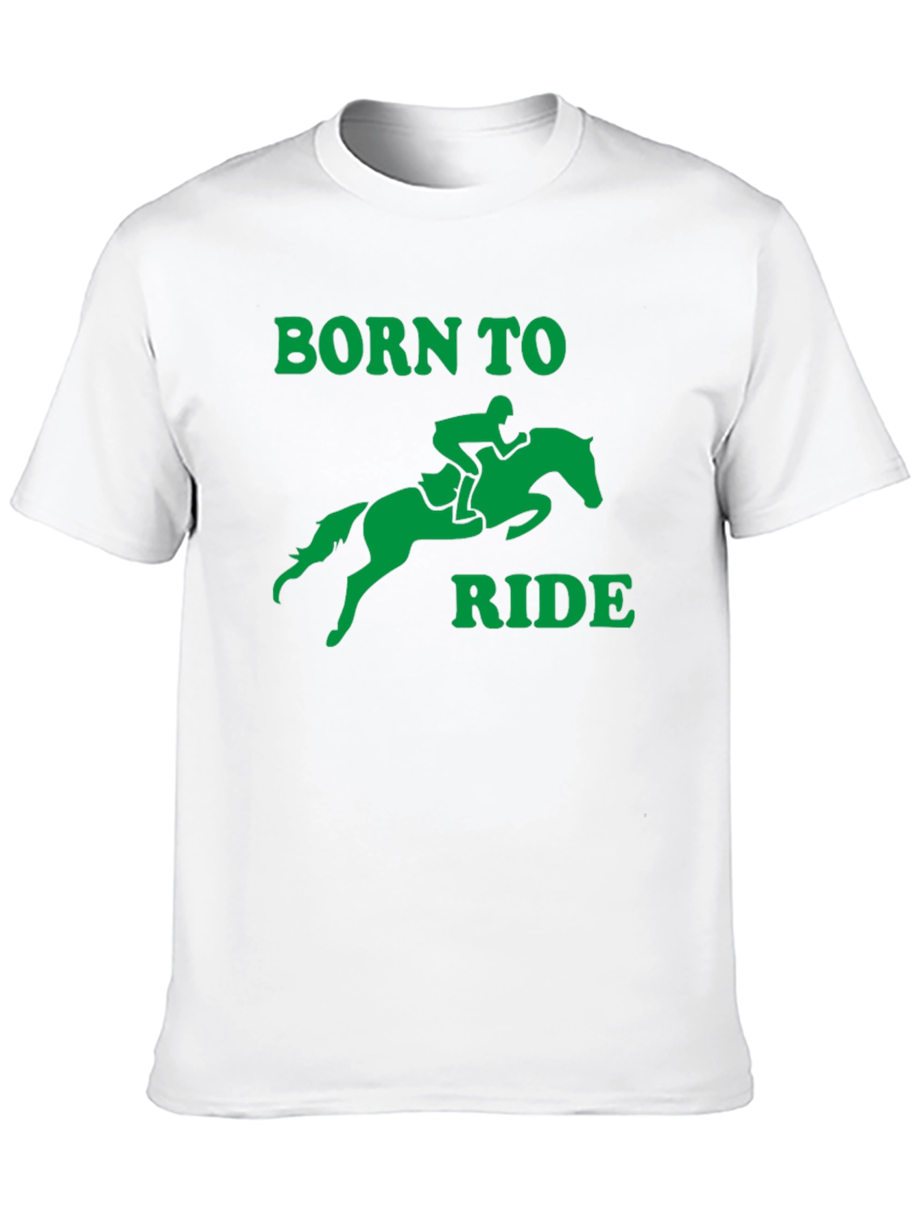 Born to Ride Graphic T-Shirt - Equestrian Style