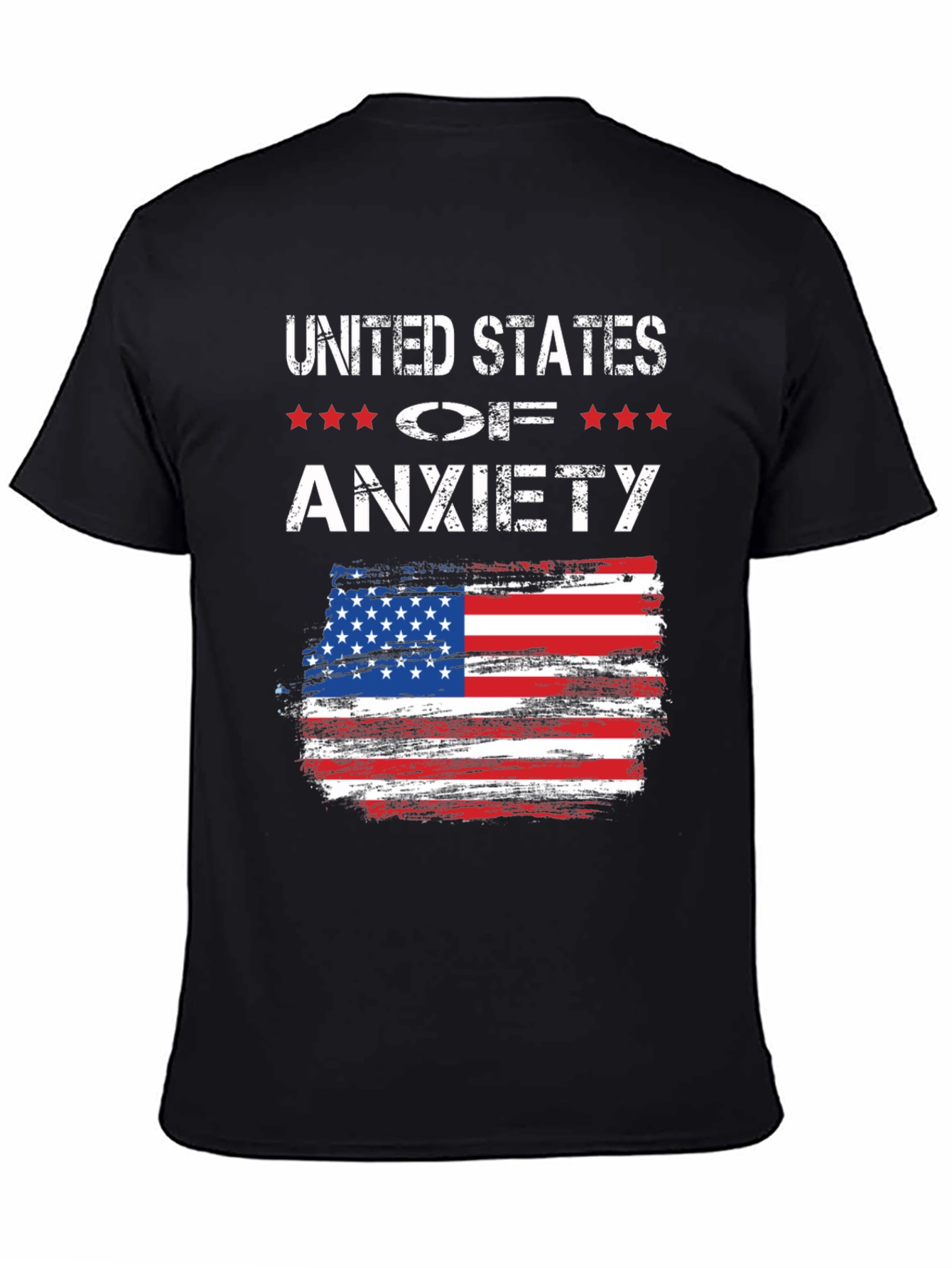 United States of Anxiety Graphic T-Shirt