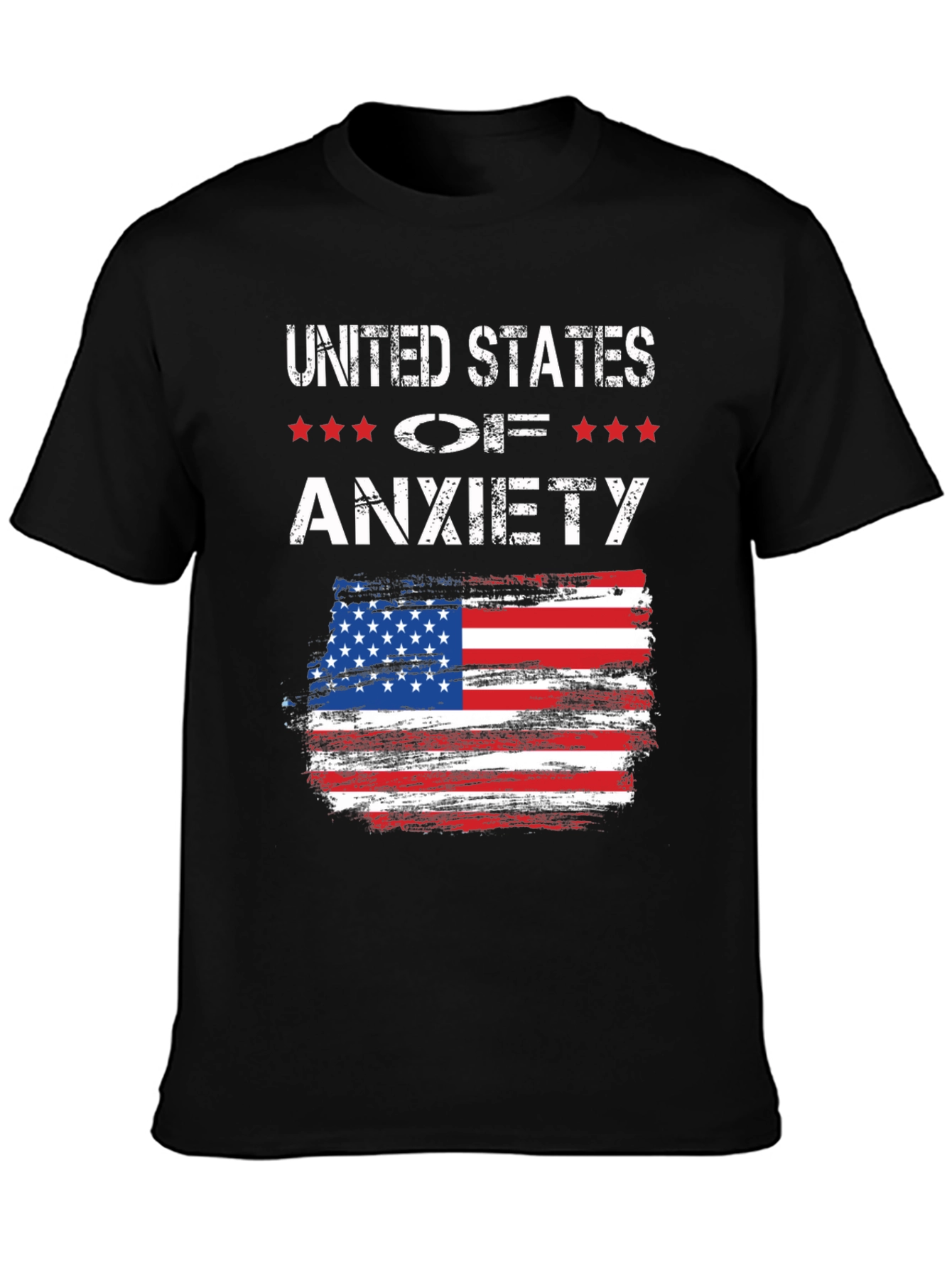 United States of Anxiety Graphic T-Shirt