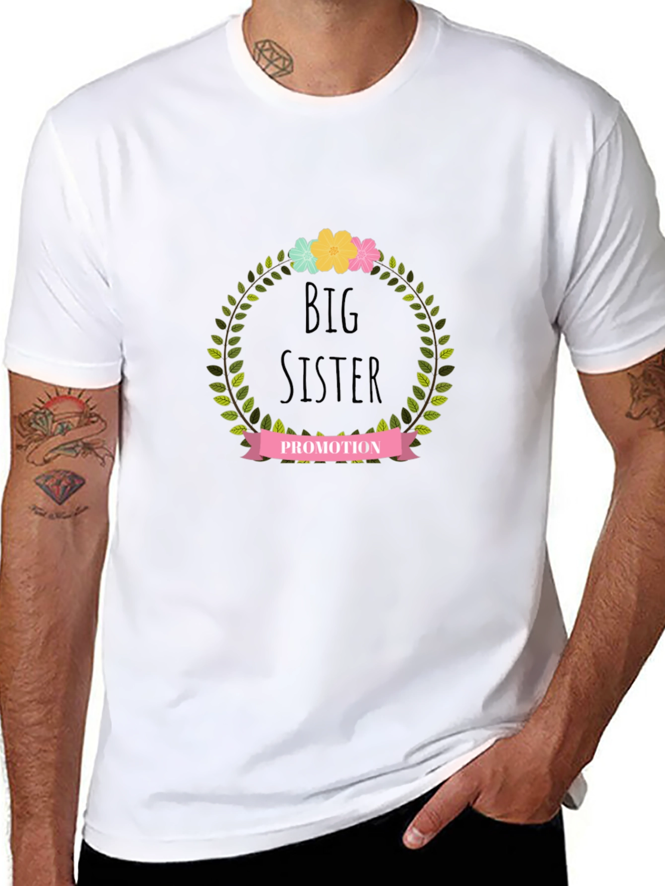 Big Sister Promotion Tee - Cute Announcement Shirt