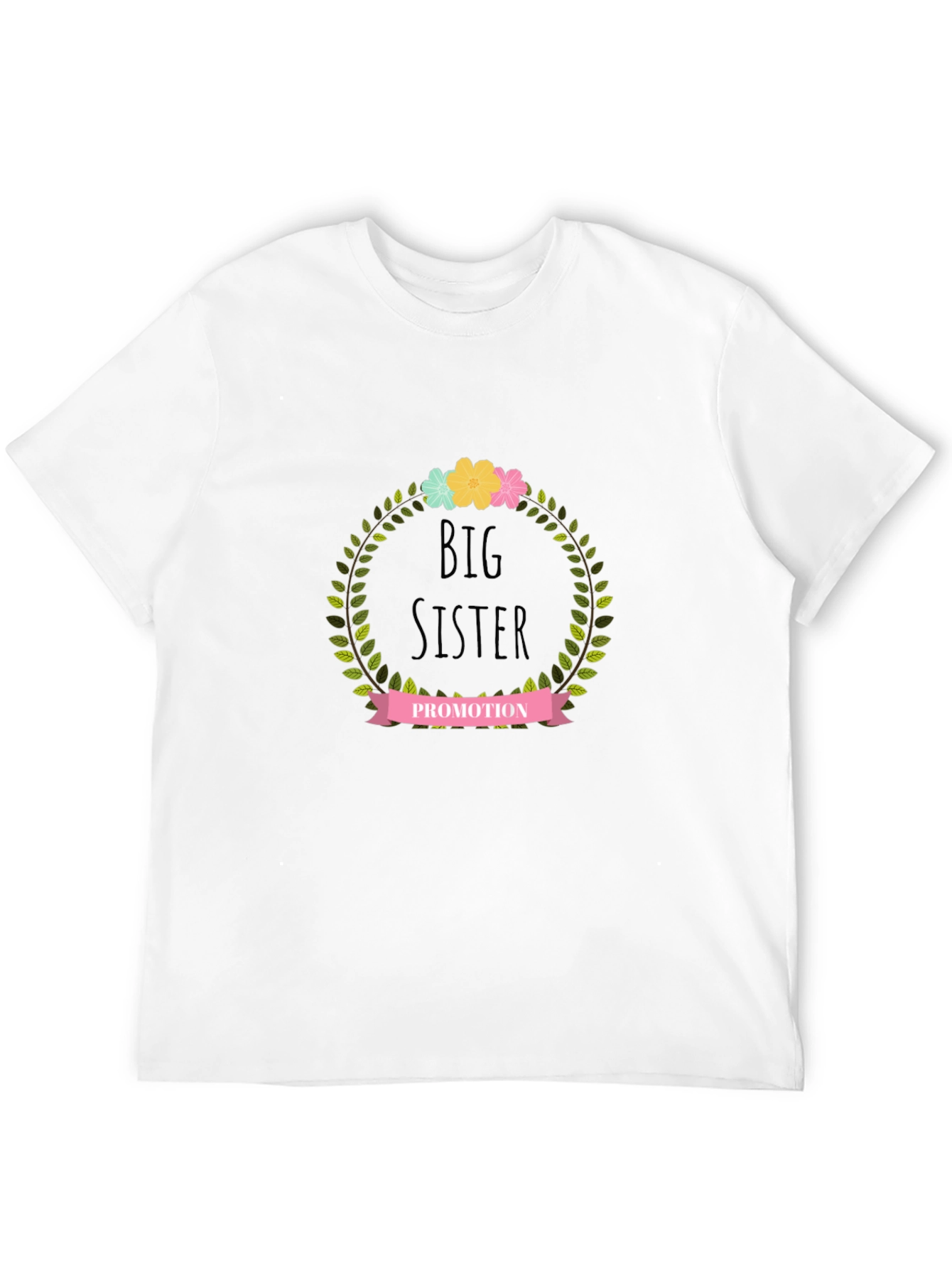 Big Sister Promotion Tee - Cute Announcement Shirt