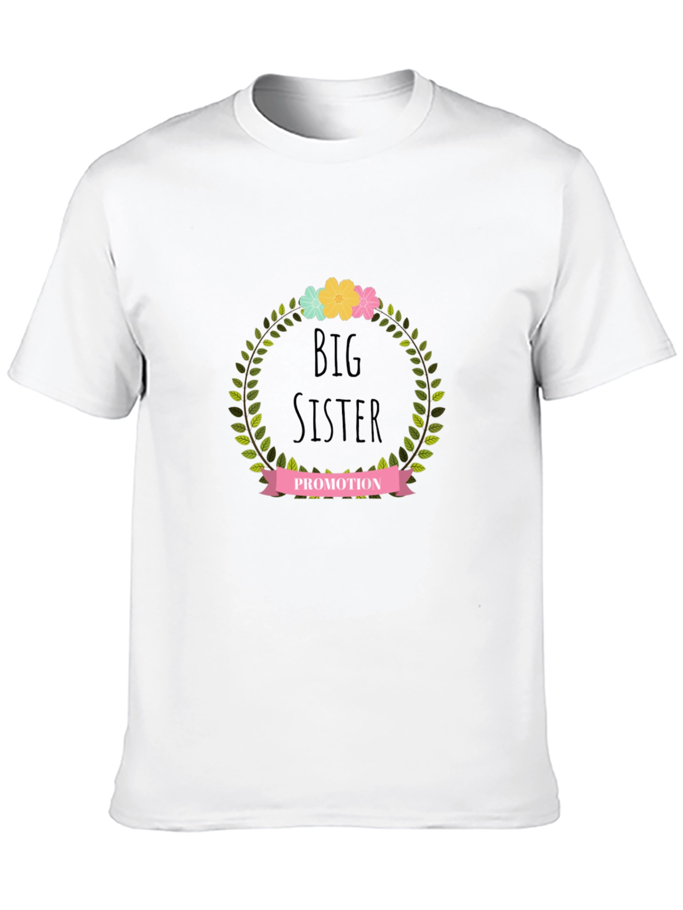 Big Sister Promotion Tee - Cute Announcement Shirt
