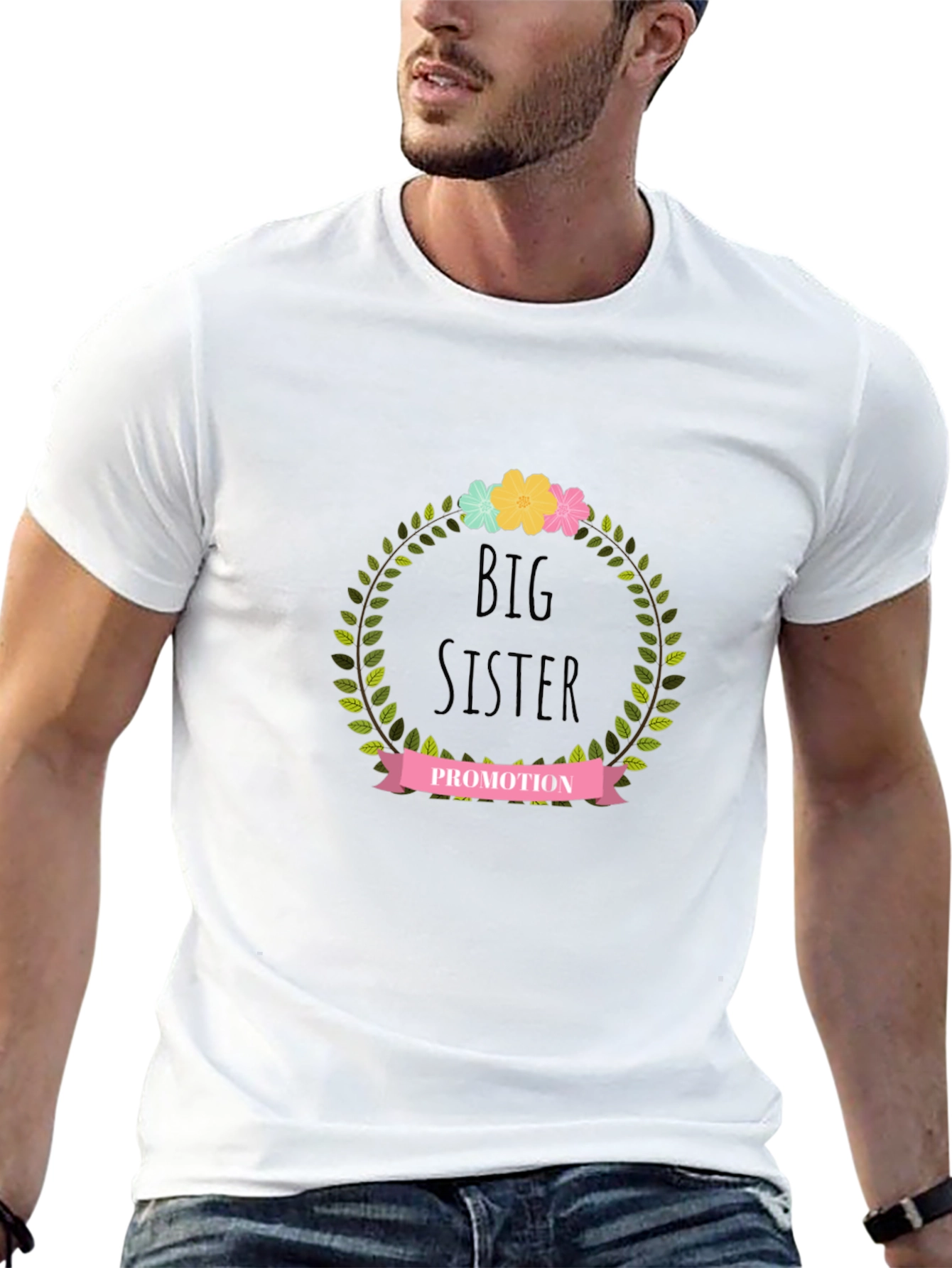 Big Sister Promotion Tee - Cute Announcement Shirt