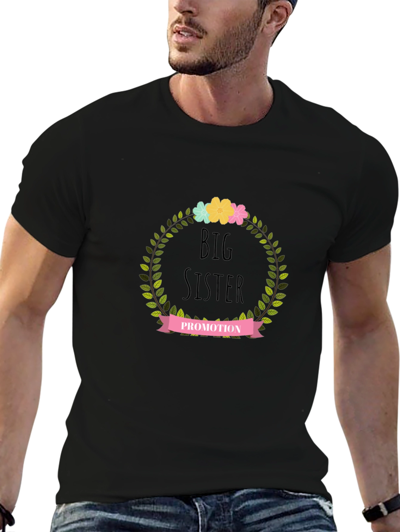 Big Sister Promotion Tee - Cute Announcement Shirt