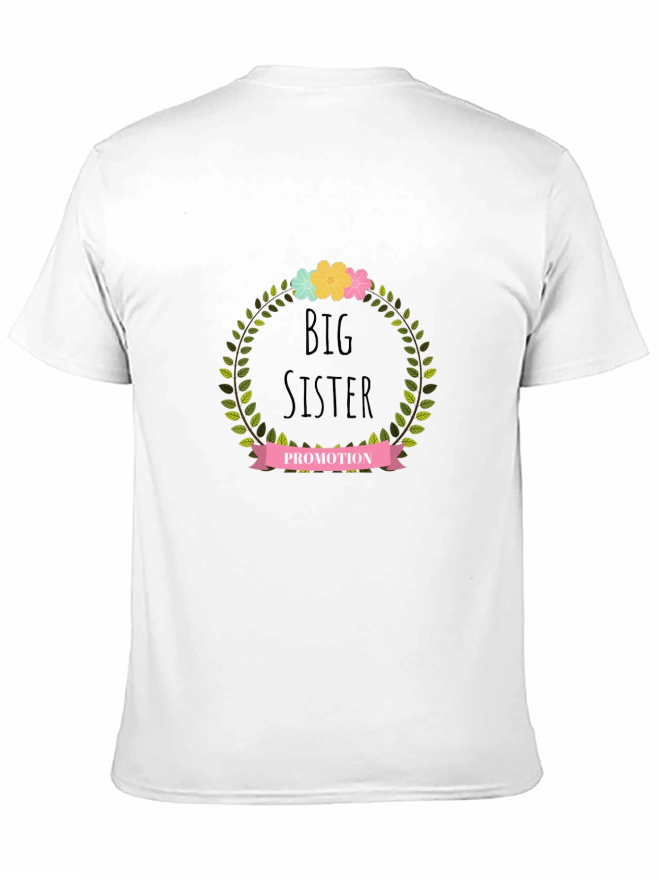 Big Sister Promotion Tee - Cute Announcement Shirt