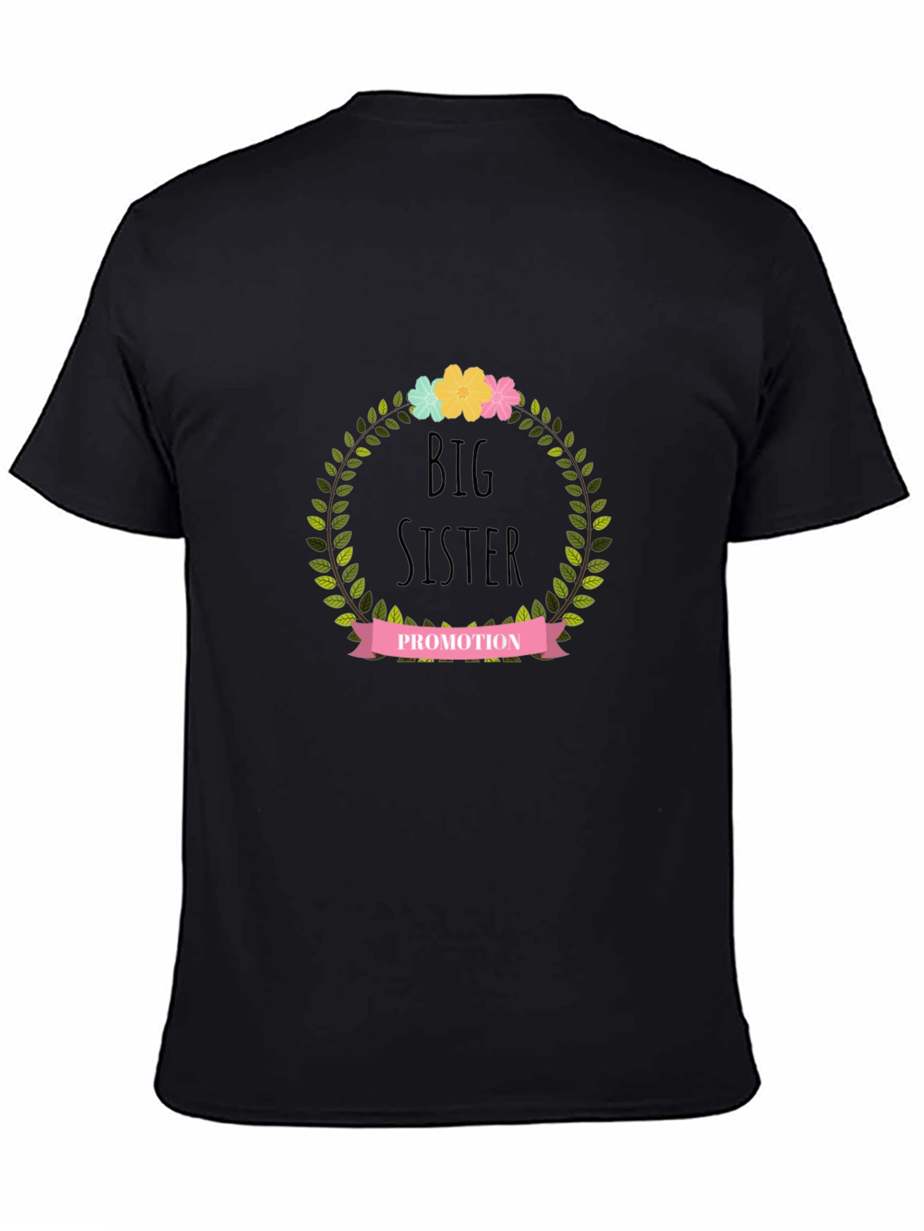 Big Sister Promotion Tee - Cute Announcement Shirt