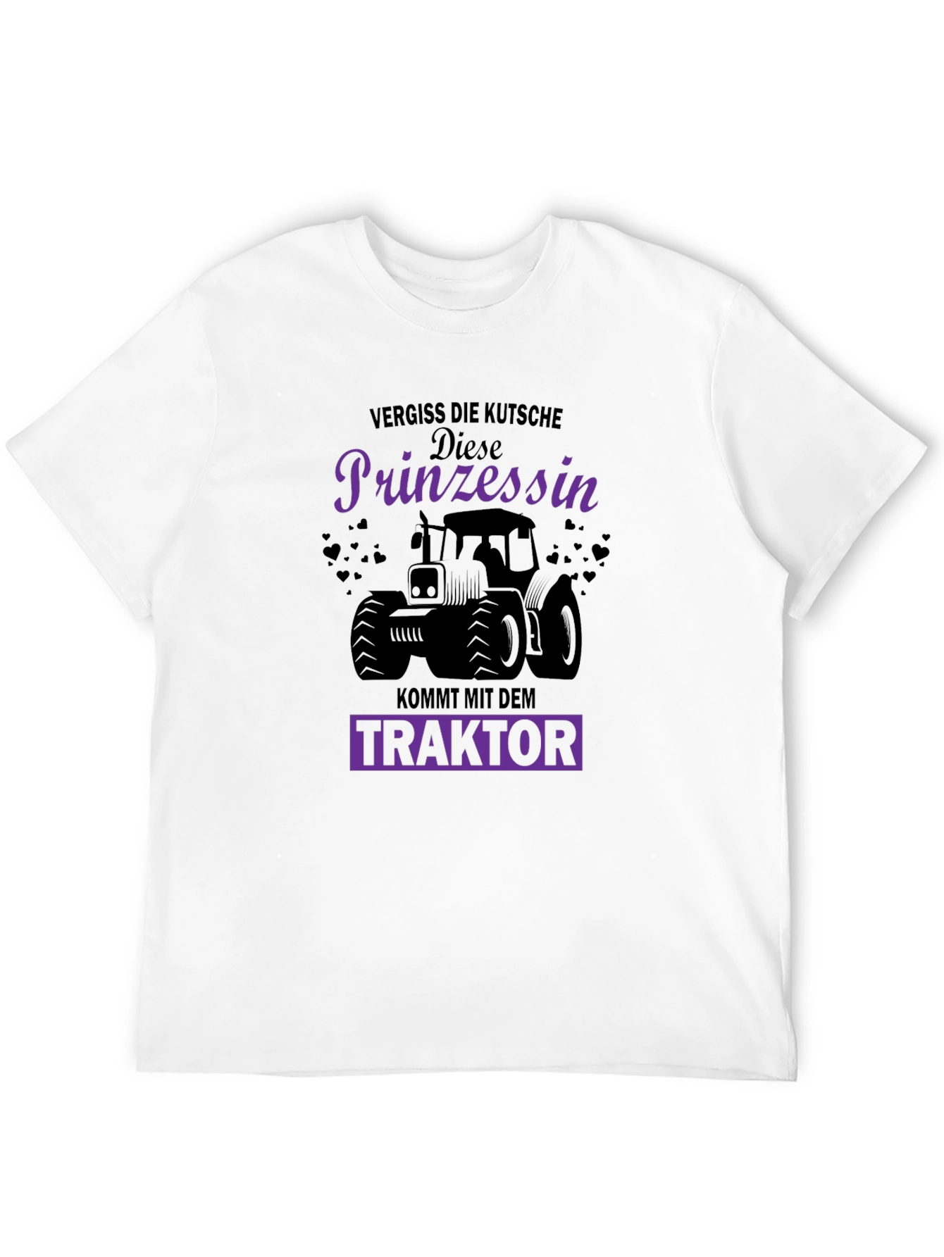 Princess Tractor T-Shirt