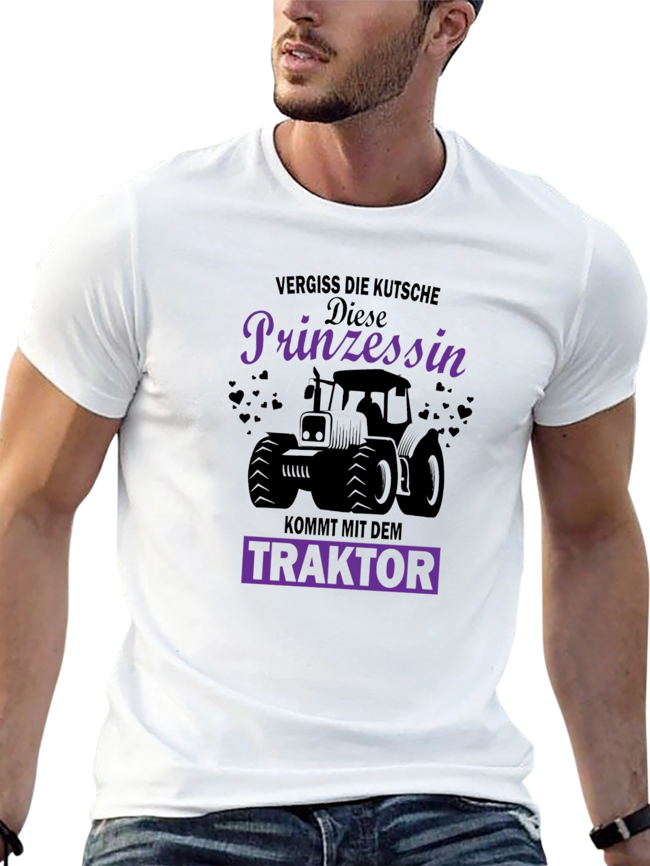 Princess Tractor T-Shirt