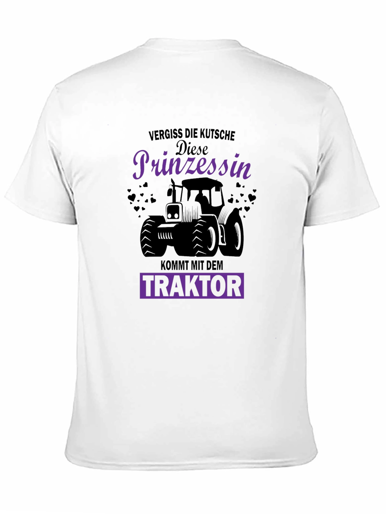 Princess Tractor T-Shirt