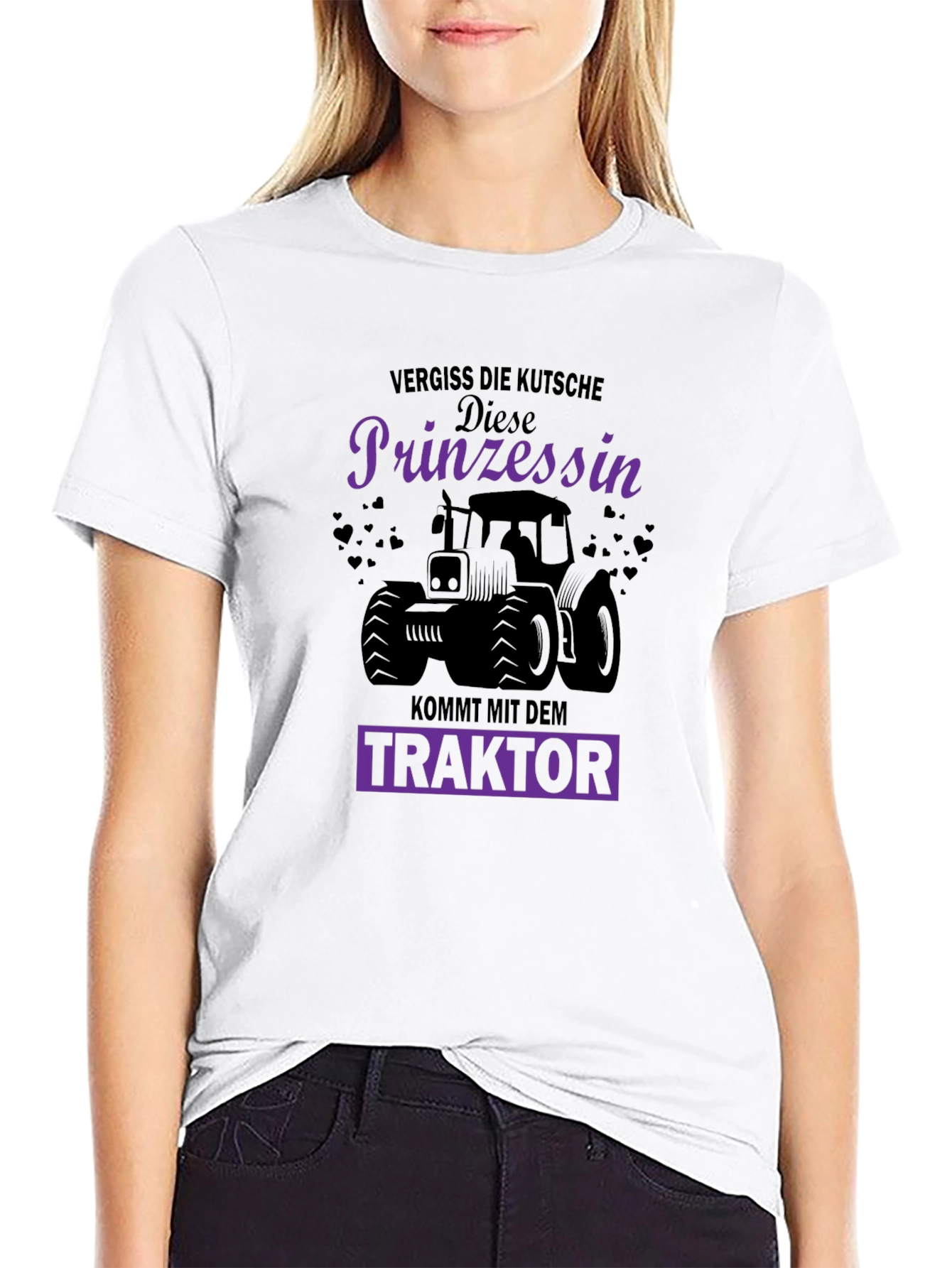 Princess Tractor T-Shirt