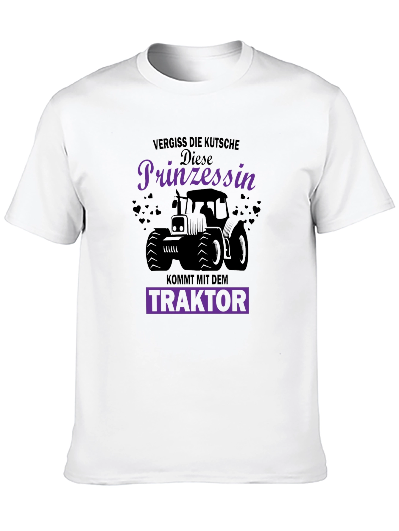Princess Tractor T-Shirt