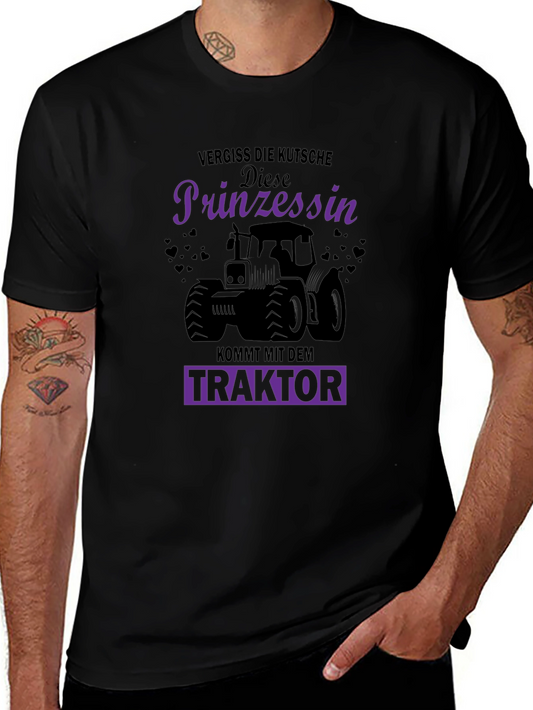 Princess Tractor T-Shirt