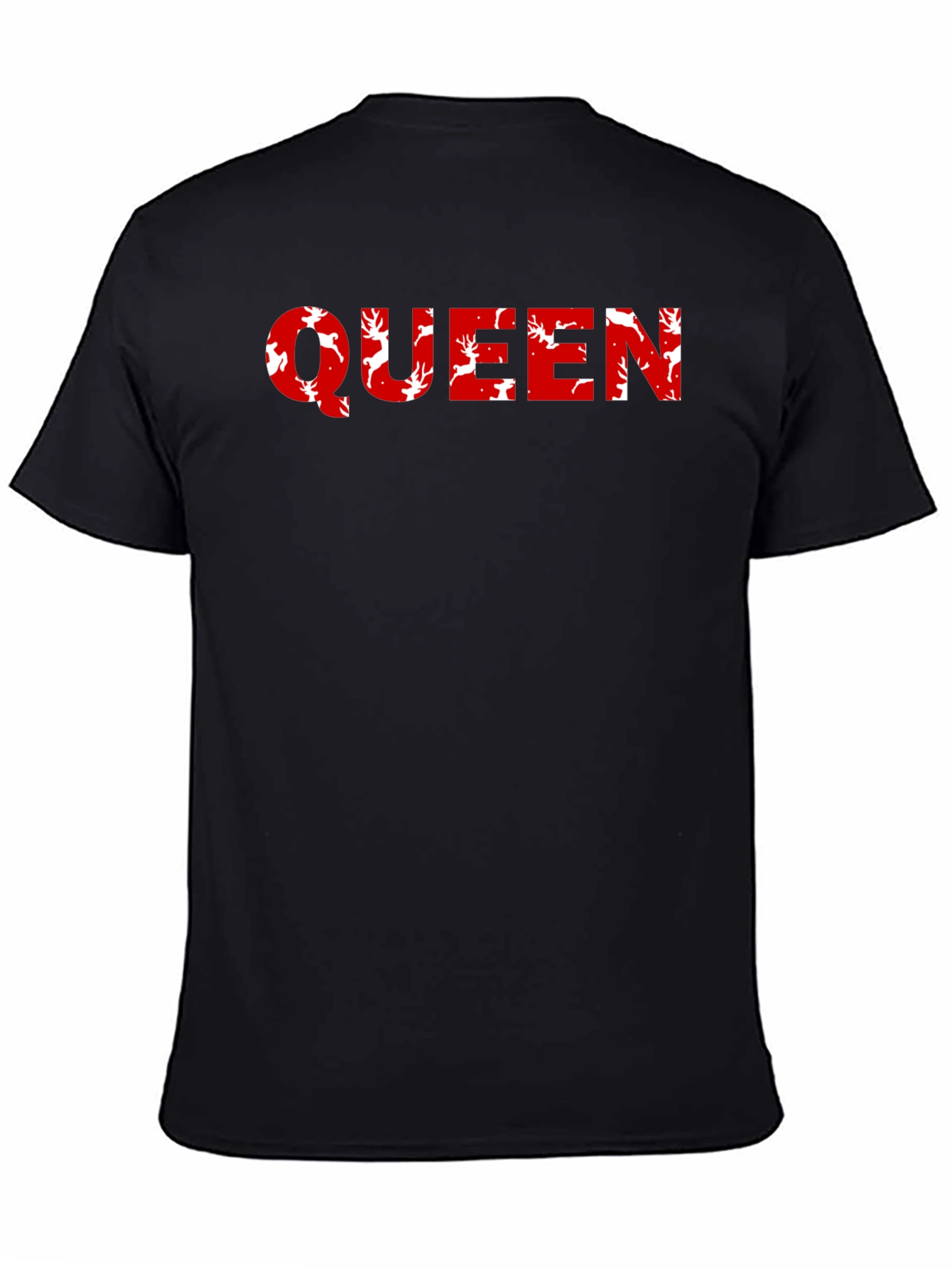 Queen Reindeer Graphic T-Shirt