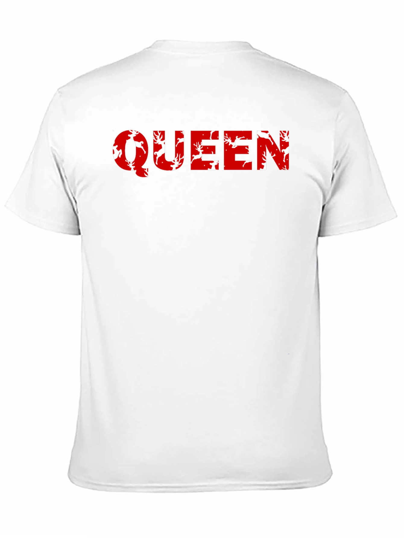 Queen Reindeer Graphic T-Shirt