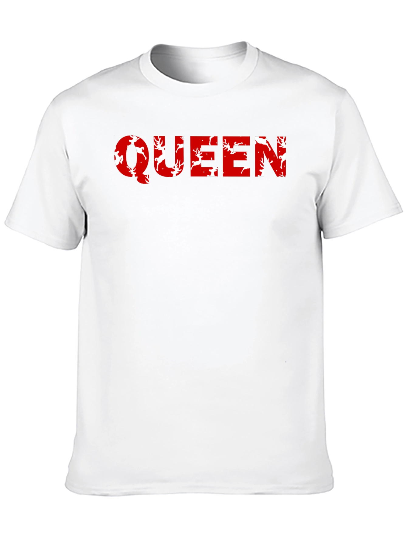 Queen Reindeer Graphic T-Shirt