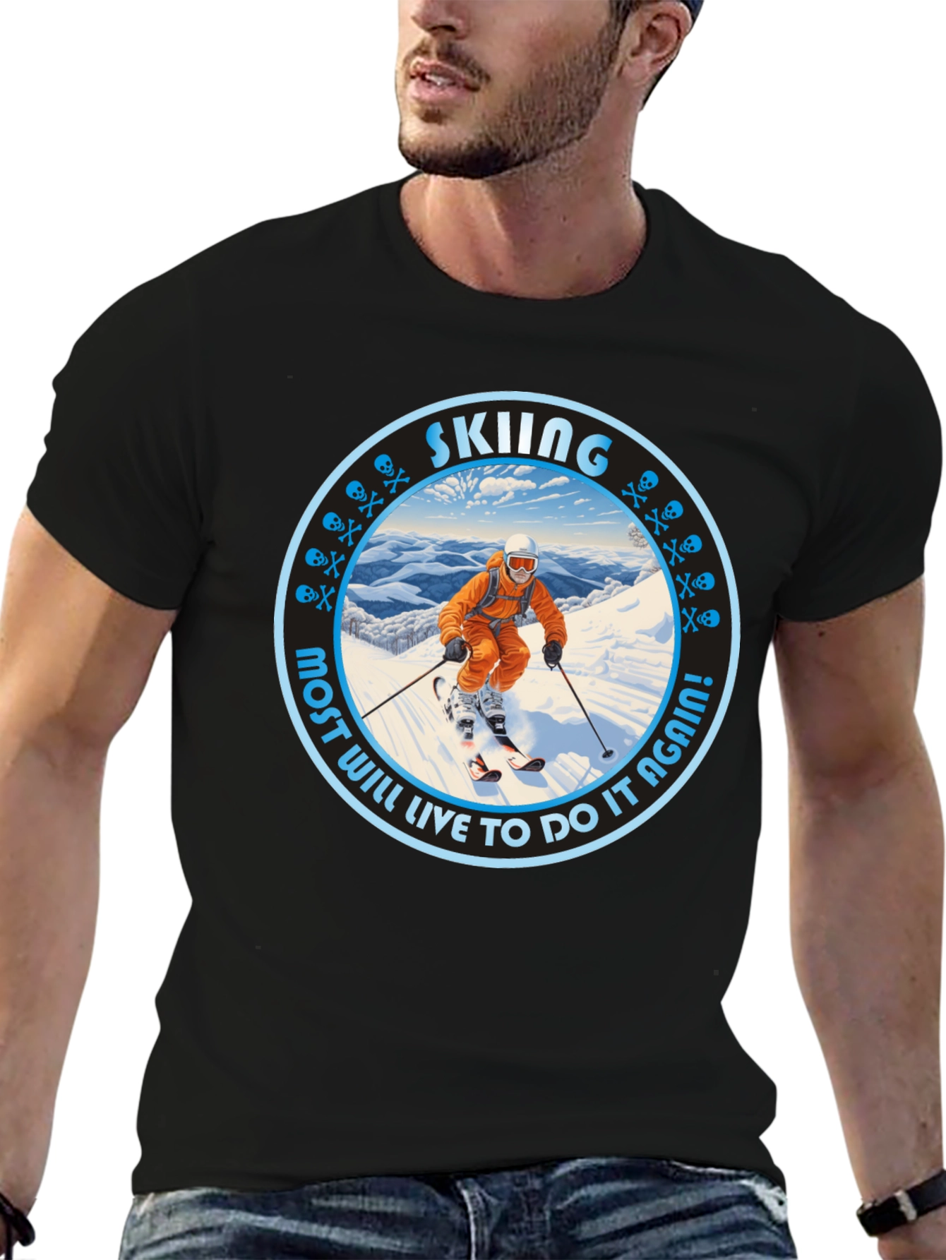 Skiing Adventure T-Shirt