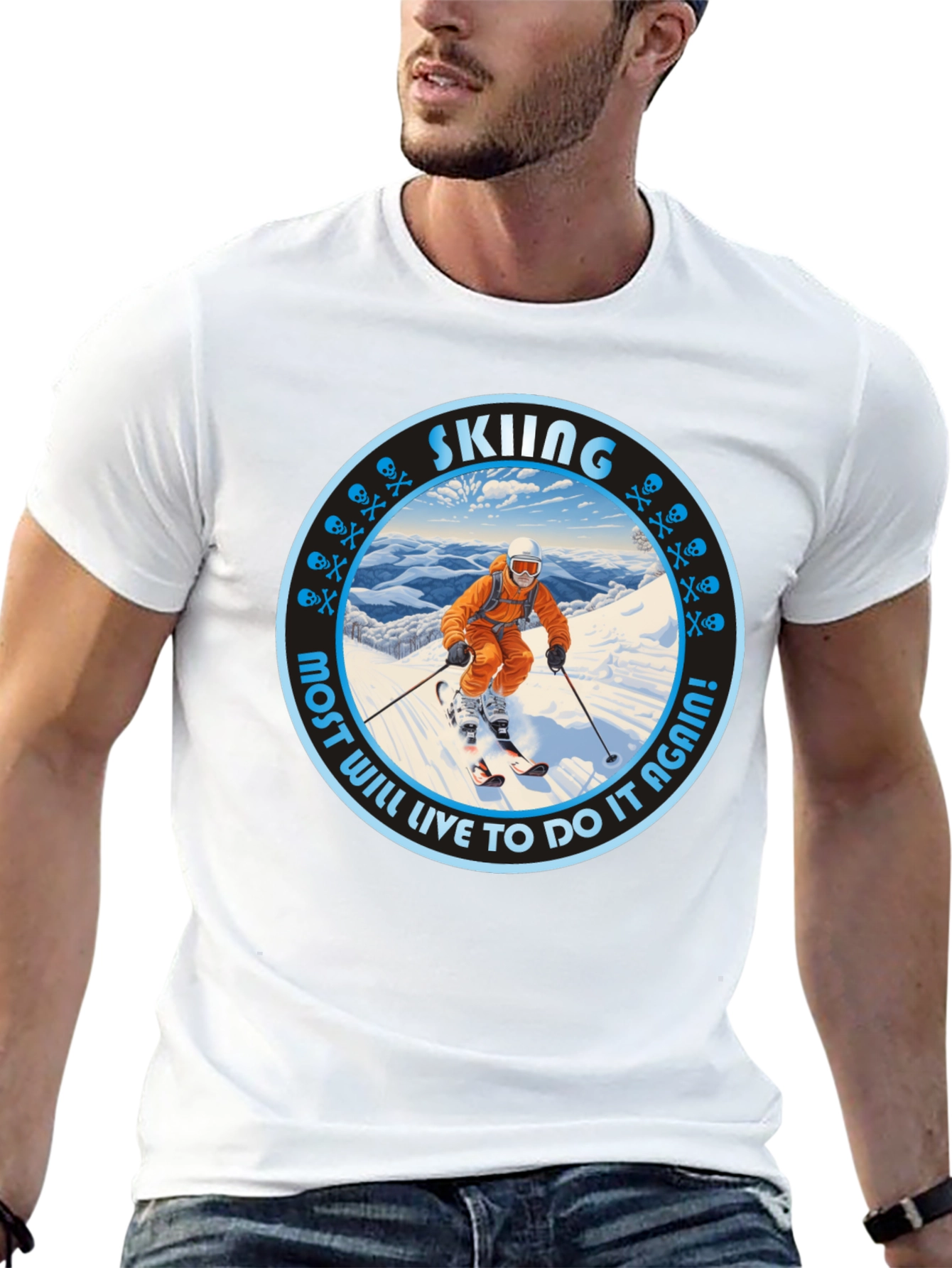 Skiing Adventure T-Shirt